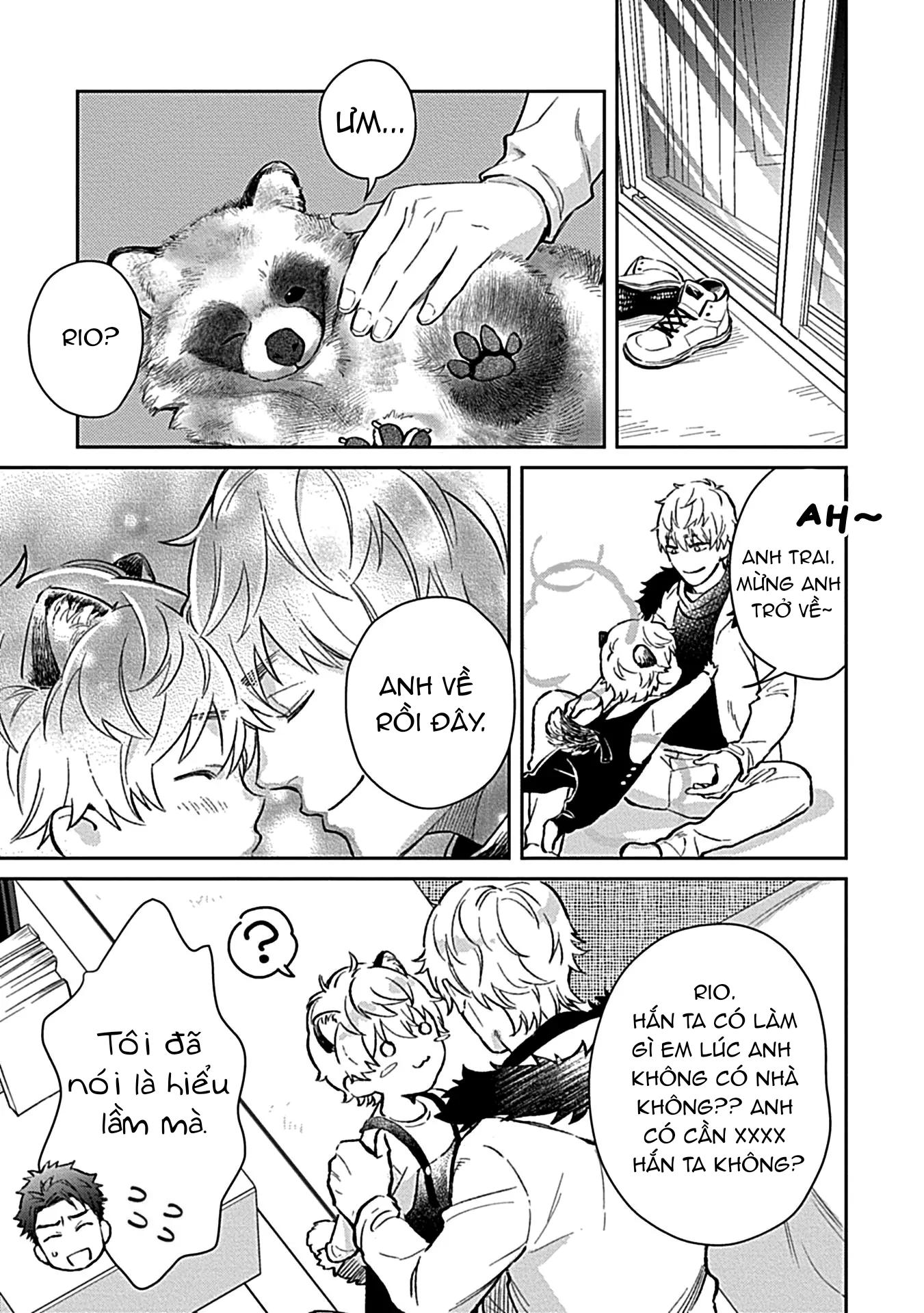 Trở Thành Một Gia Đình Cùng Hai Anh Em Tanuki Chapter 2 - Trang 2