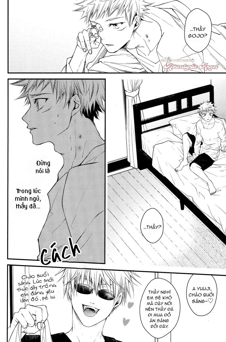 ONESHOT VÀ DOU THEO ĐỀ CỬ Chapter 16.6 GojoYuuji - Trang 2