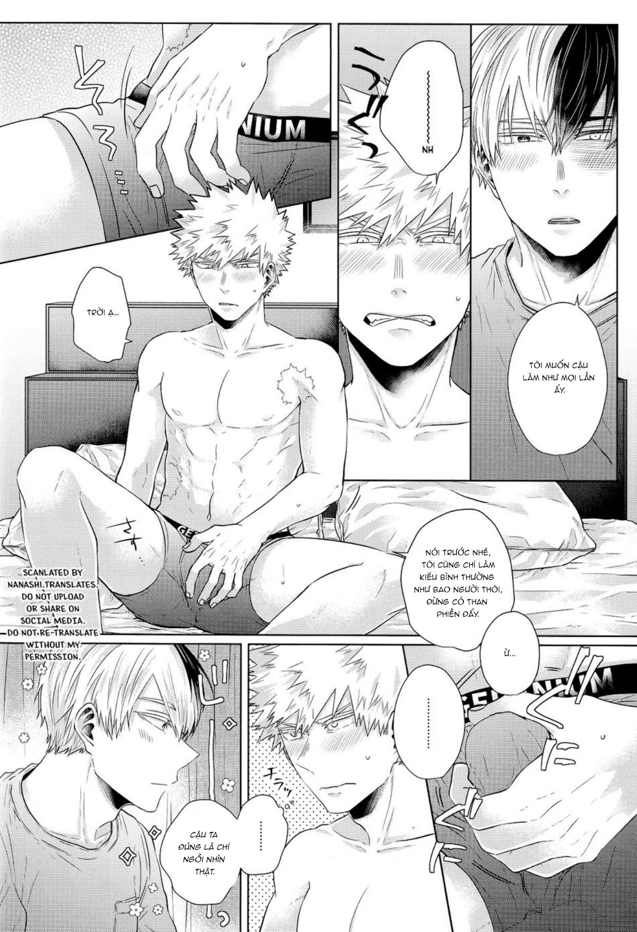 TUYỂN TẬP ONESHOT 'CƯNG MÀ NÓI' Chapter 4 TodobakuNangcuc - Trang 2