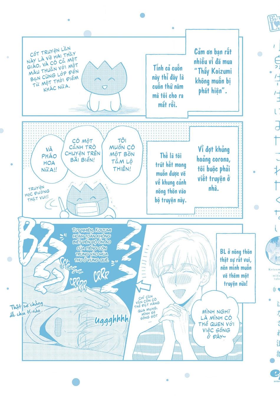 Koizumi-sensei không muốn bị phát hiện Chapter 7 - Trang 2