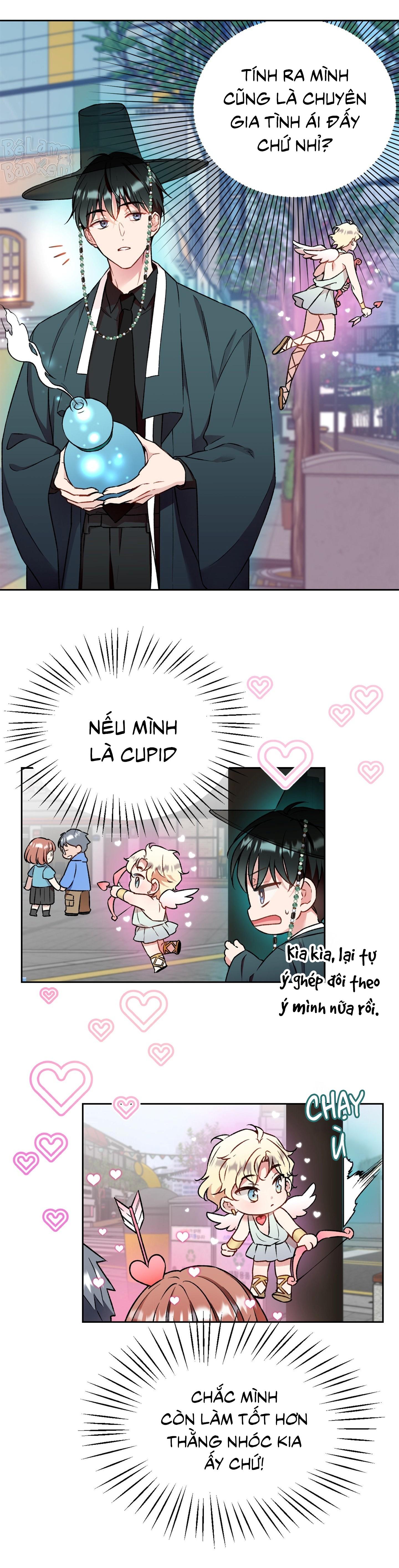 Thần chết muốn trở thành thần tình yêu! Chapter 1 - Trang 2
