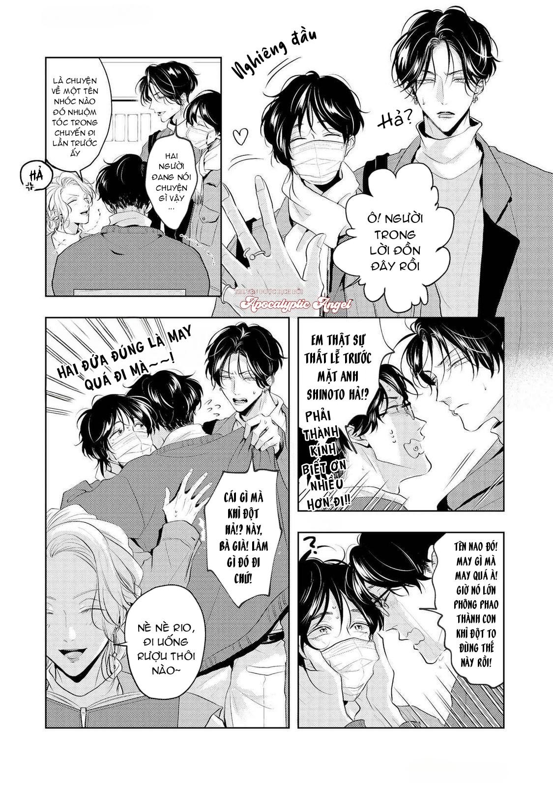 Mùi Hương Cậu Ấy Quá Cháy Bỏng Tôi Hứng Lên Rồi!! Chapter 18.5 - Trang 2