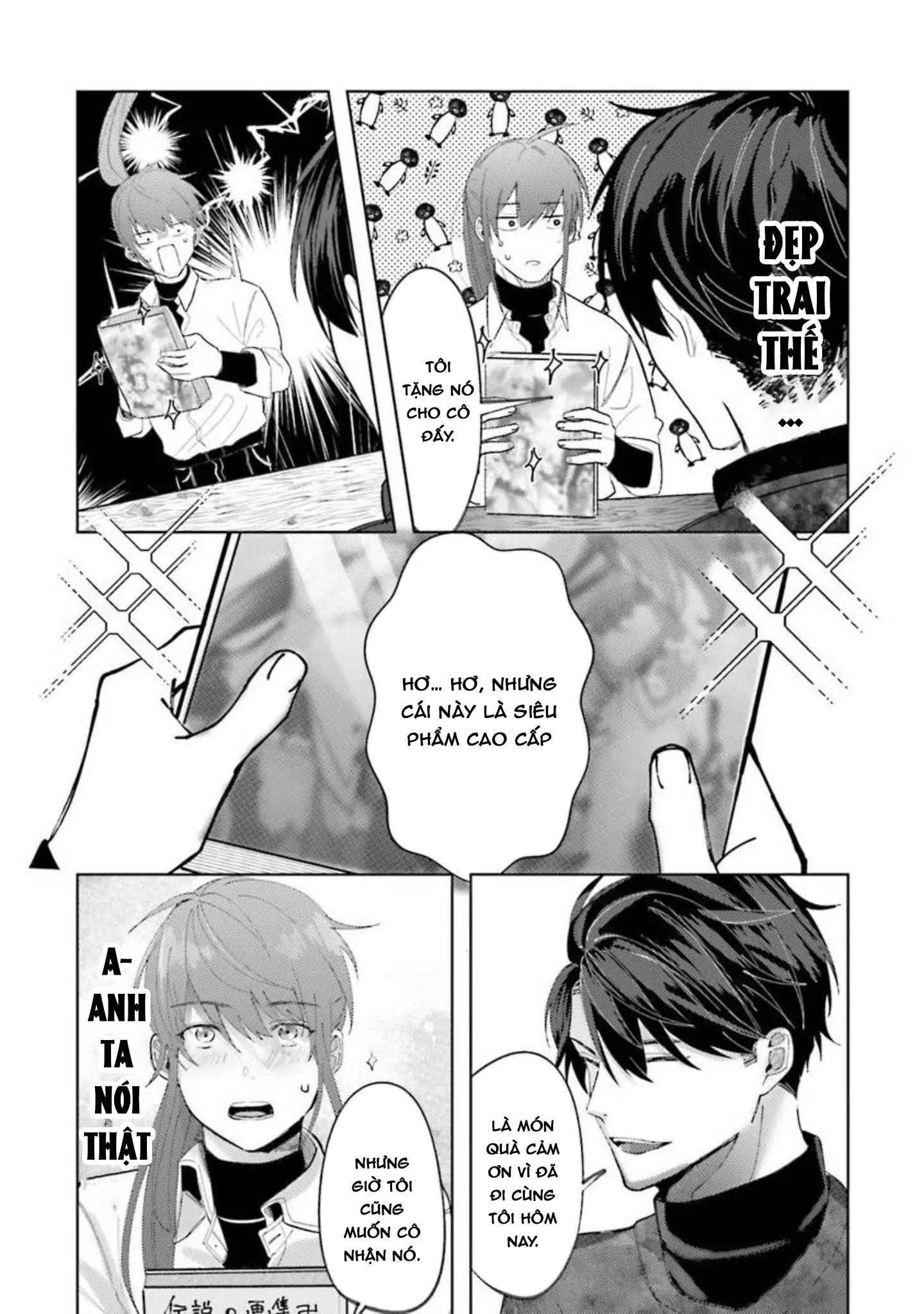 Nếu bị sếp phát hiện ra việc cosplay nữ thì tôi chết chắc Chapter 2 - Trang 3