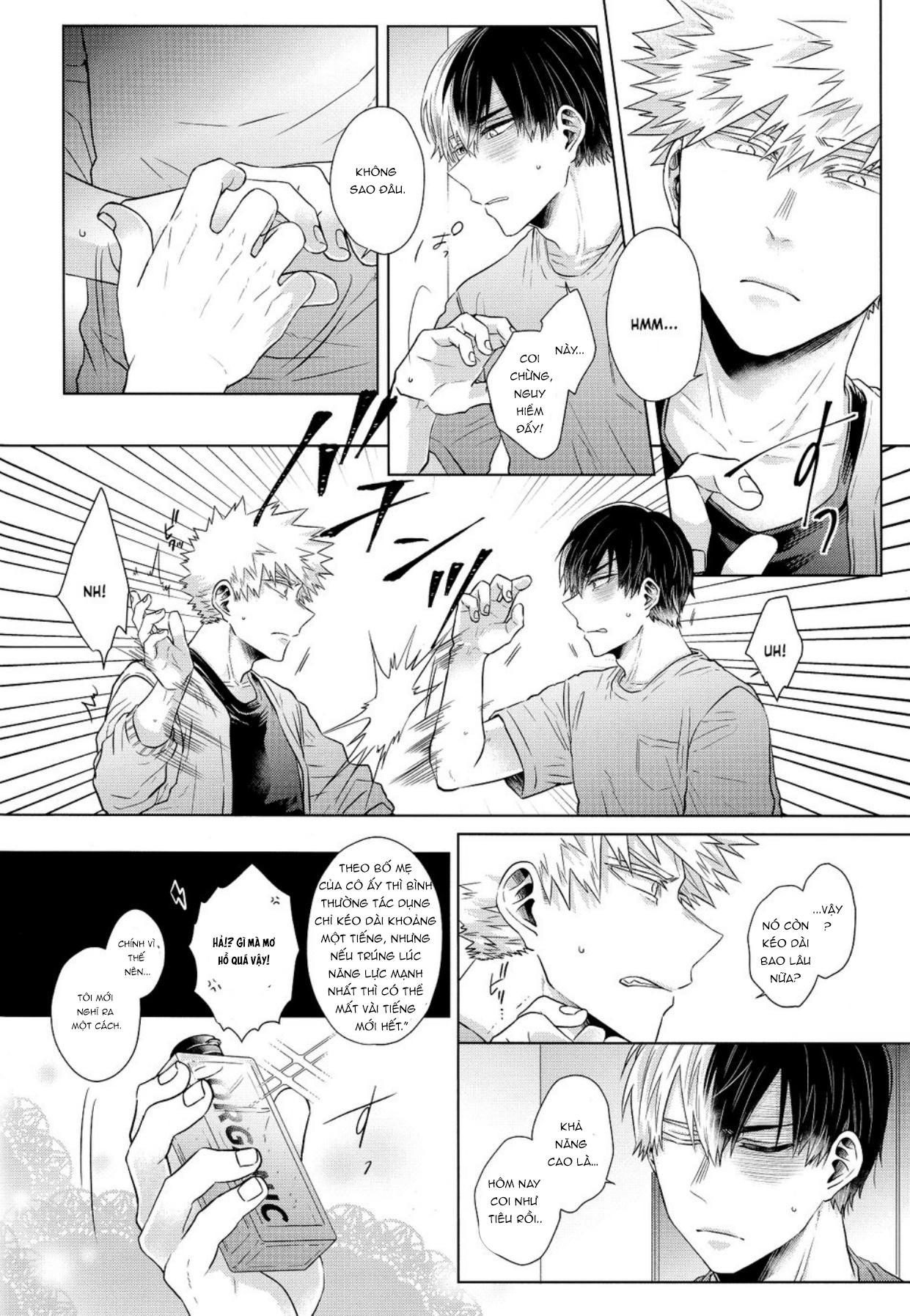 TUYỂN TẬP ONESHOT 'CƯNG MÀ NÓI' Chapter 4 TodobakuNangcuc - Trang 2