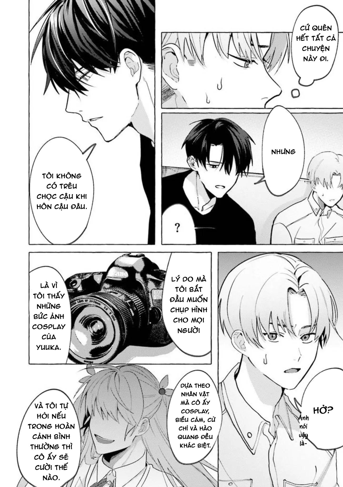 Nếu bị sếp phát hiện ra việc cosplay nữ thì tôi chết chắc Chapter 3 - Trang 3