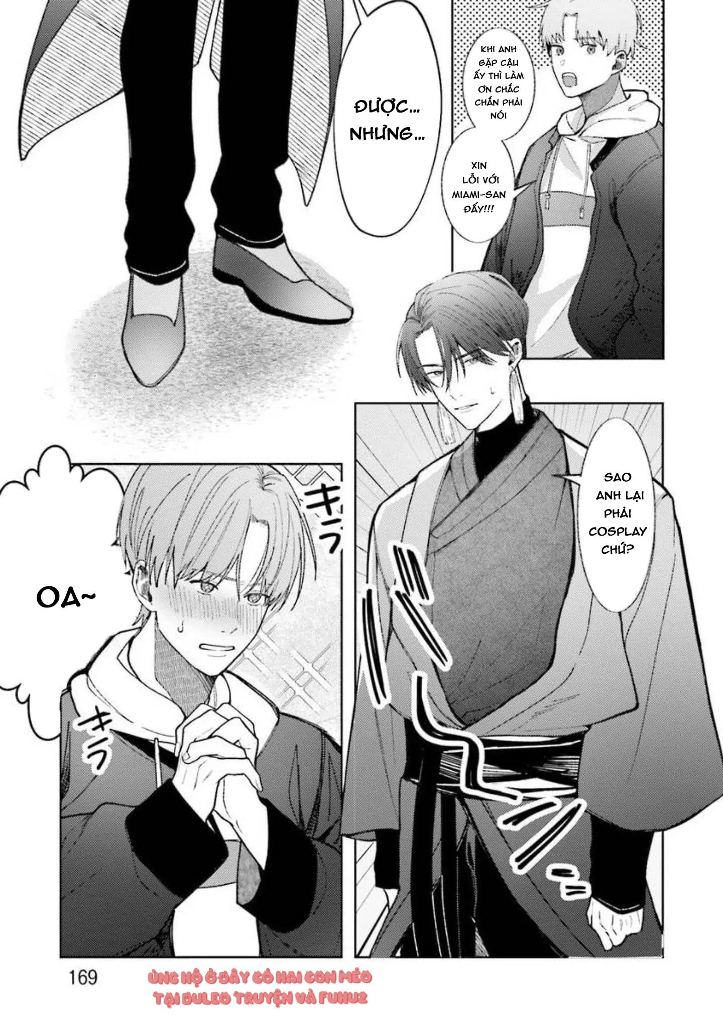 Nếu bị sếp phát hiện ra việc cosplay nữ thì tôi chết chắc Chapter 5 - Trang 2