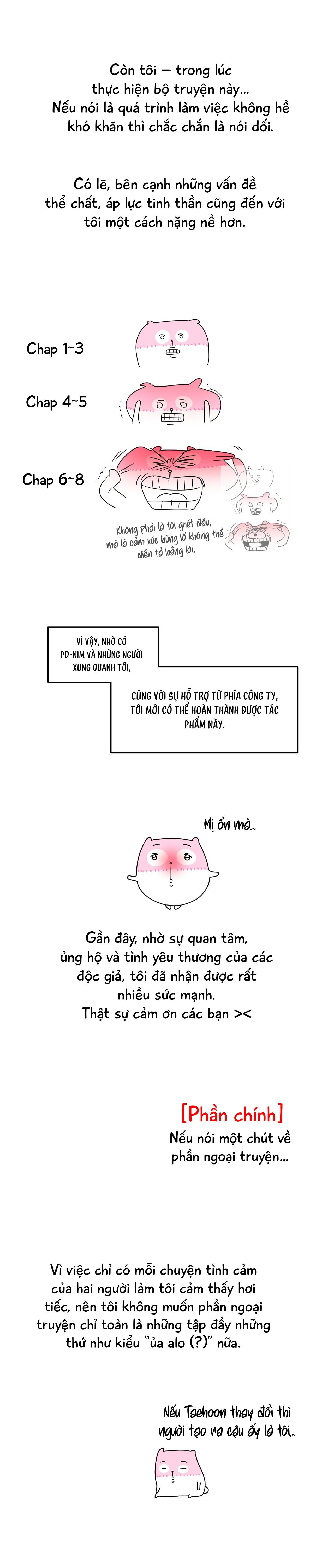 Không Cho Phép Đọc Suy Nghĩ Của Tôi Chapter 8.5 - Trang 2