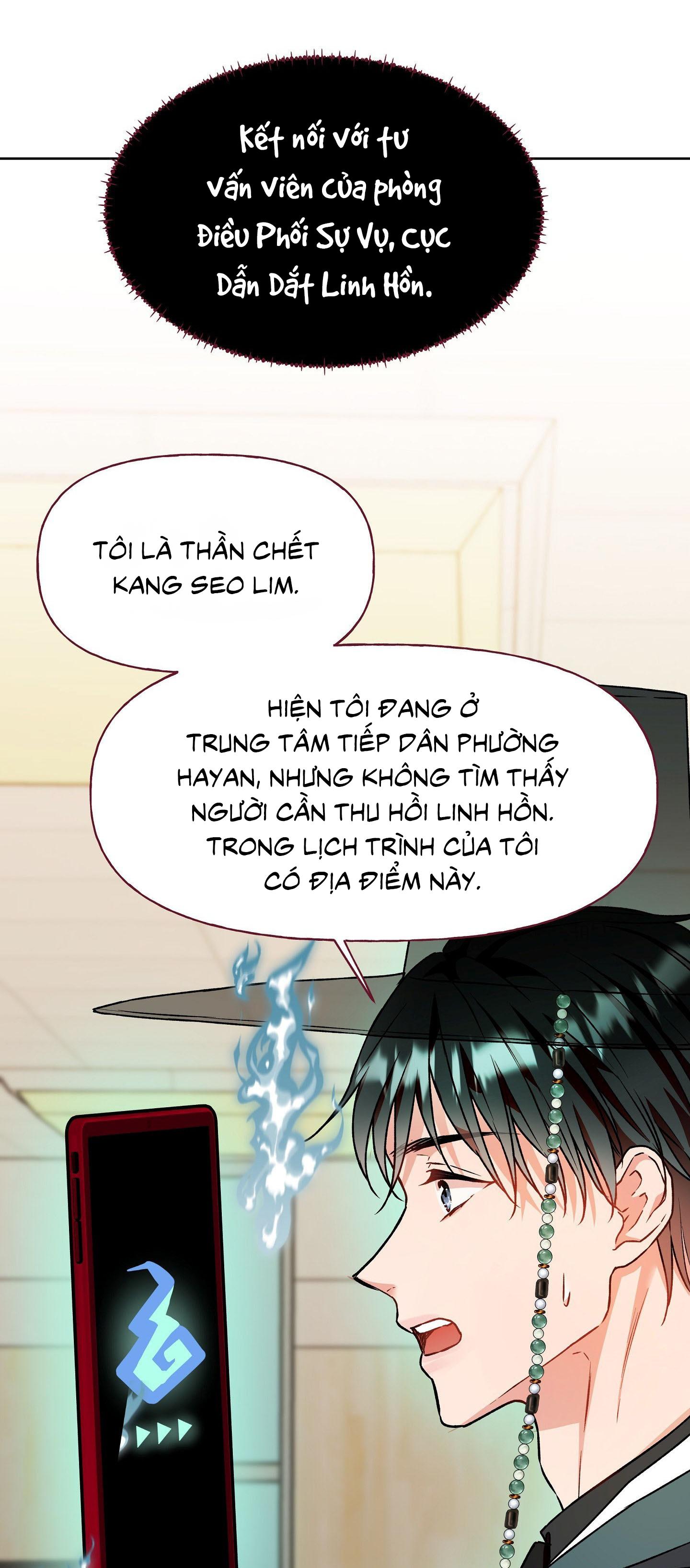 Thần chết muốn trở thành thần tình yêu! Chapter 7 - Trang 2