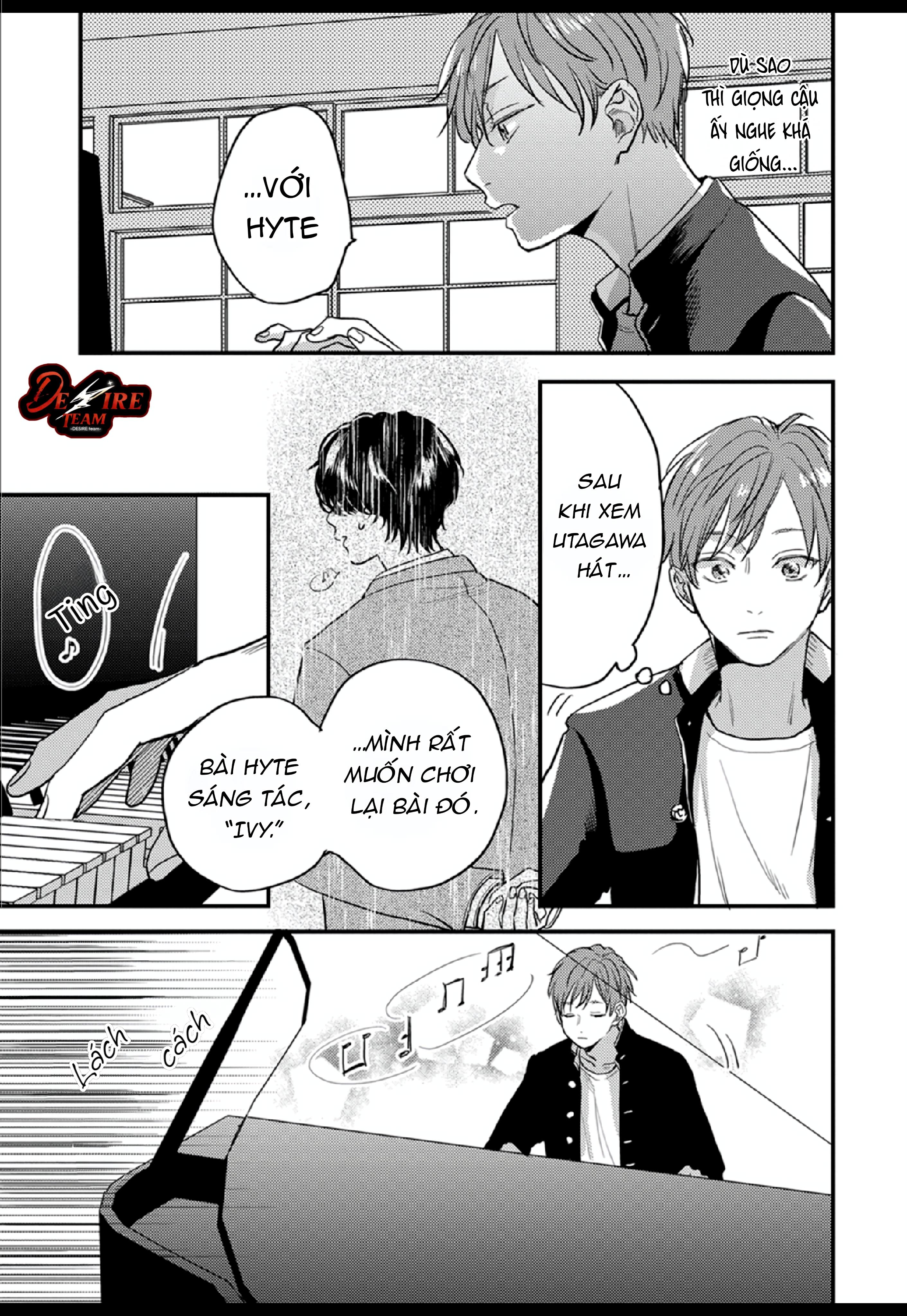 Âm thanh 100dB tràn đầy cảm xúc gửi đến cậu Chapter 1 - Trang 2