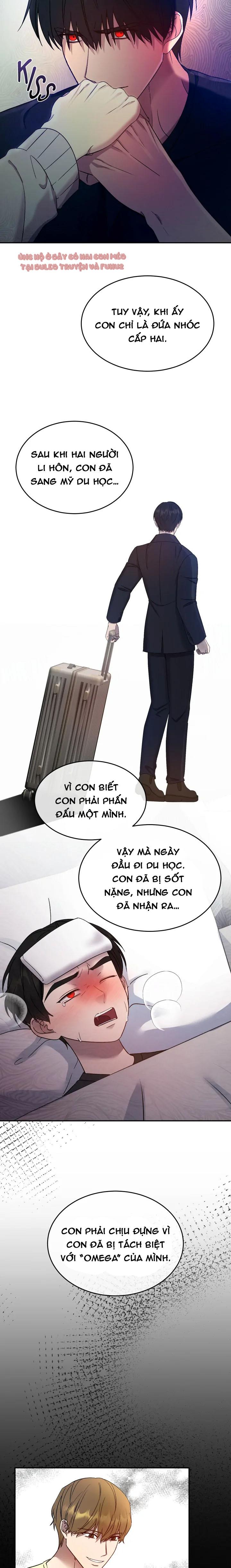 Người con Alpha trẻ tuổi, người cha Omega xế chiều Chapter 1 - Trang 2