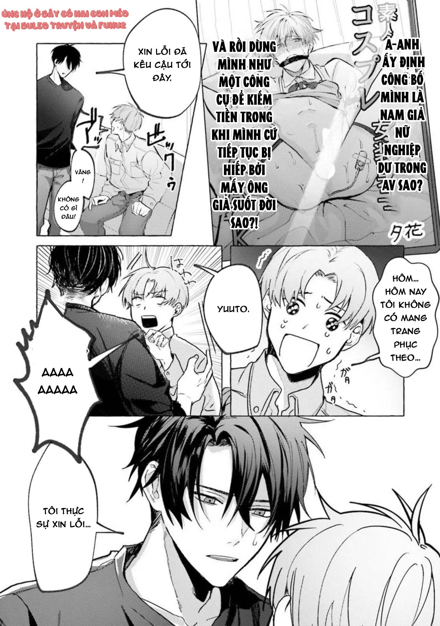 Nếu bị sếp phát hiện ra việc cosplay nữ thì tôi chết chắc Chapter 3 - Trang 3