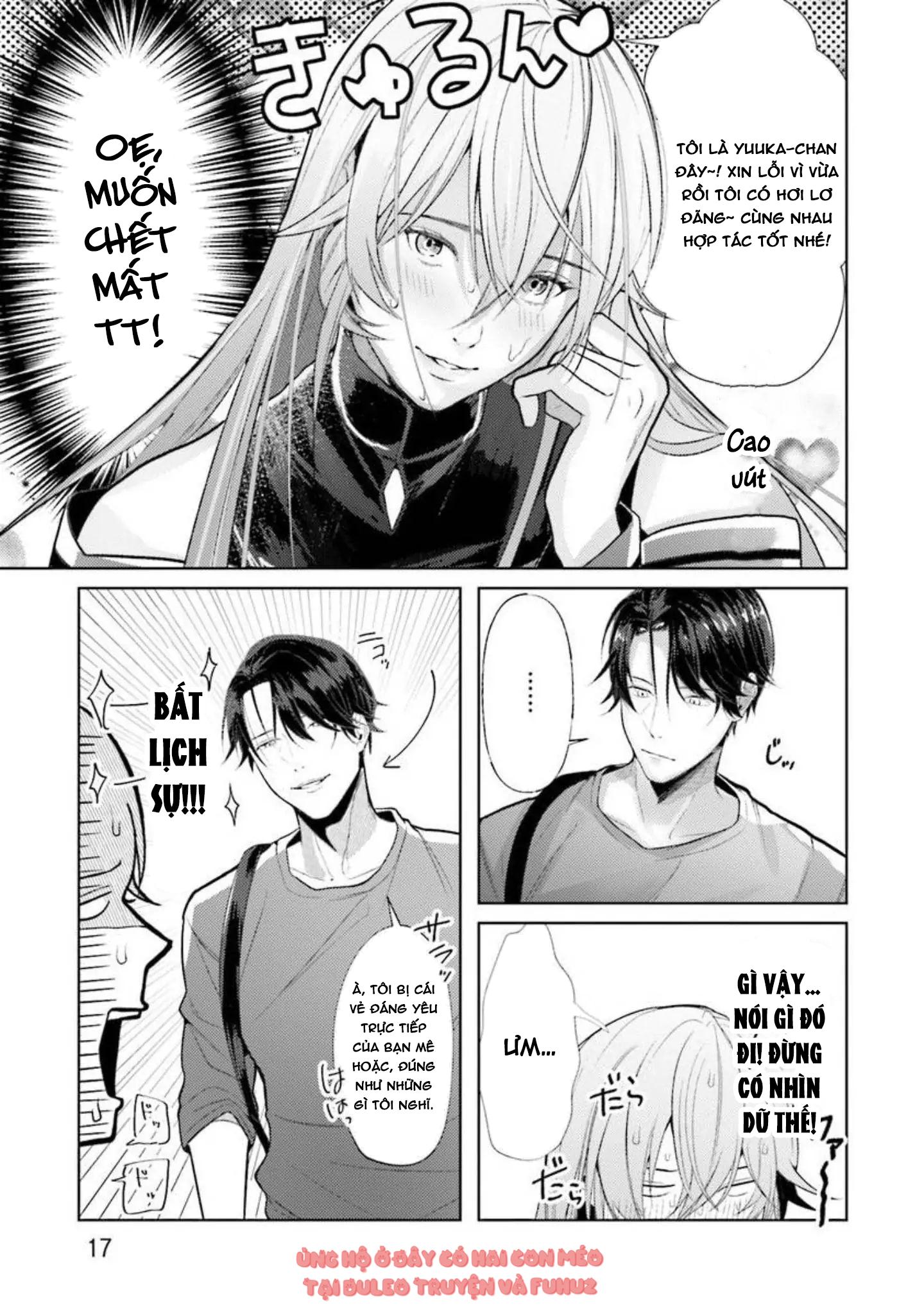 Nếu bị sếp phát hiện ra việc cosplay nữ thì tôi chết chắc Chapter 1 - Trang 3