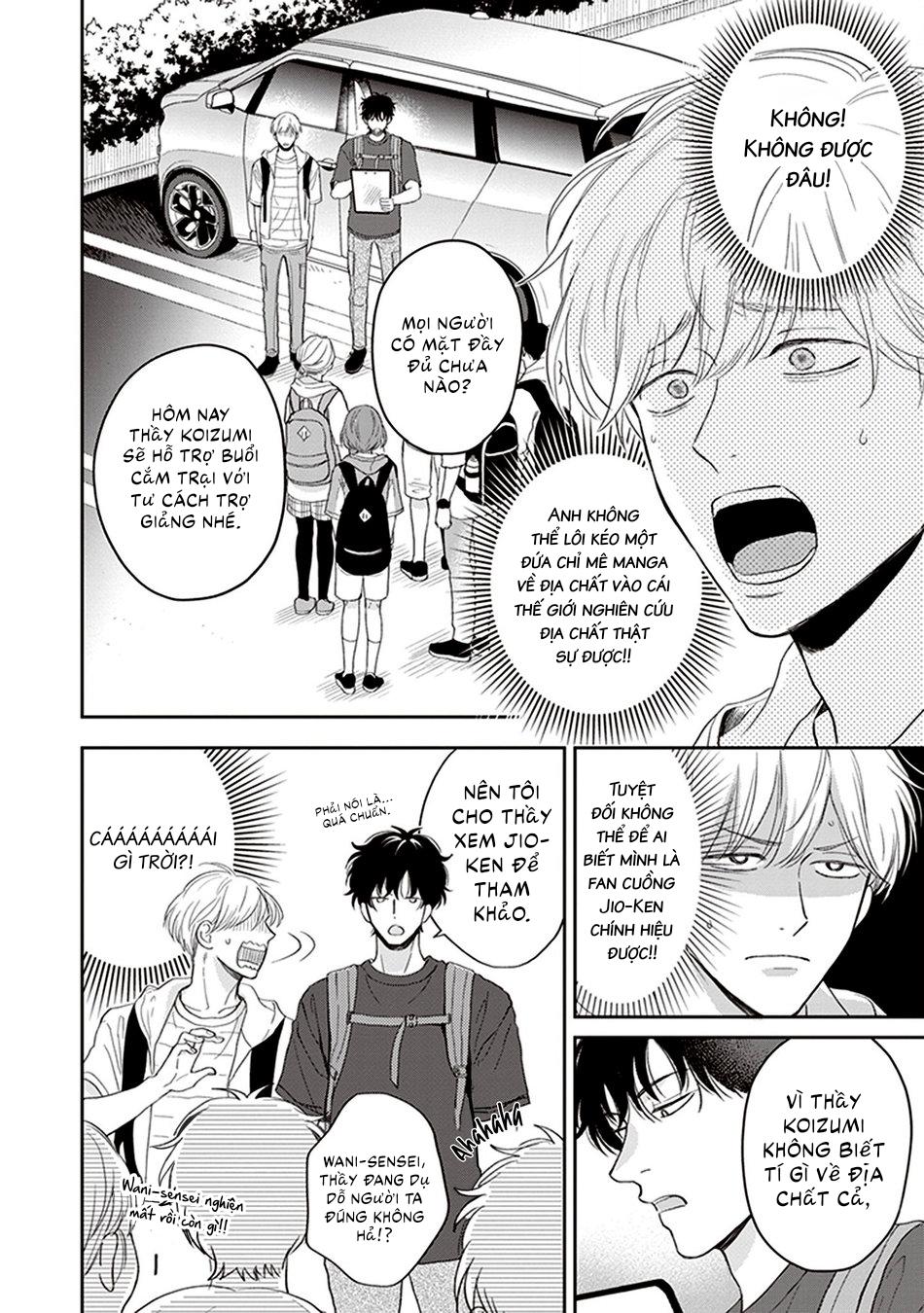 Koizumi-sensei không muốn bị phát hiện Chapter 3 - Trang 2