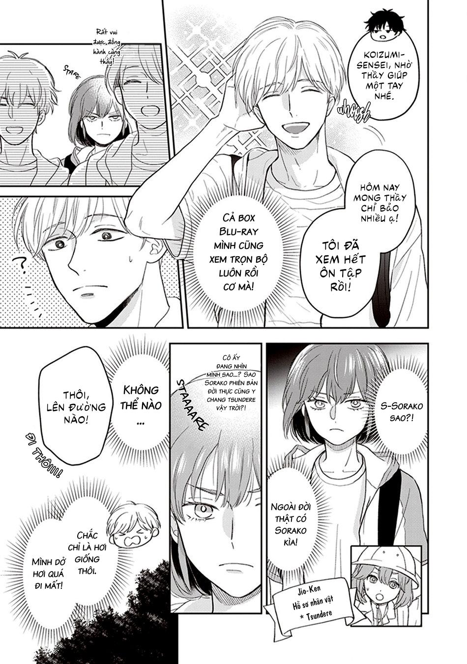 Koizumi-sensei không muốn bị phát hiện Chapter 3 - Trang 2