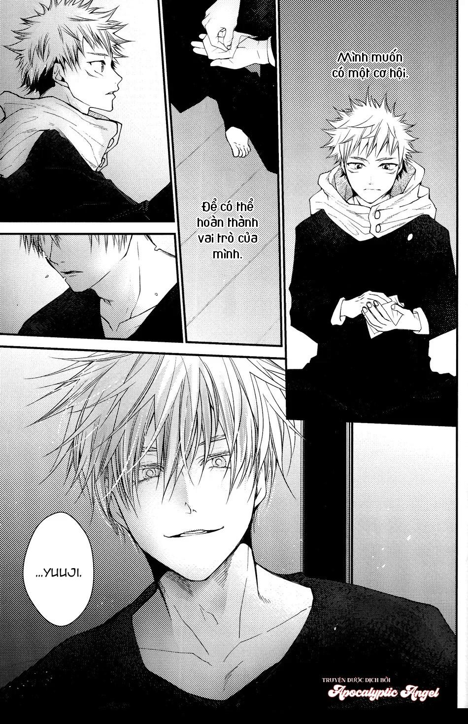 ONESHOT VÀ DOU THEO ĐỀ CỬ Chapter 16.6 GojoYuuji - Trang 2