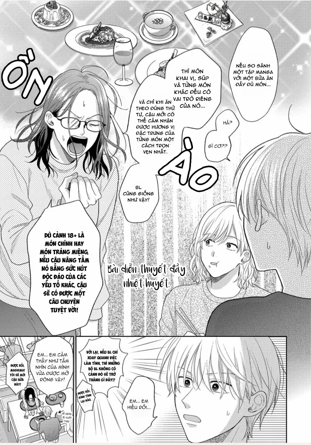 Giấc Mơ Kỳ Lạ Của Tổ Biên Tập BL Chapter 3 - Trang 2