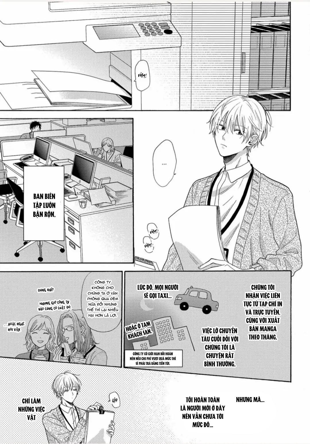 Giấc Mơ Kỳ Lạ Của Tổ Biên Tập BL Chapter 1 - Trang 2