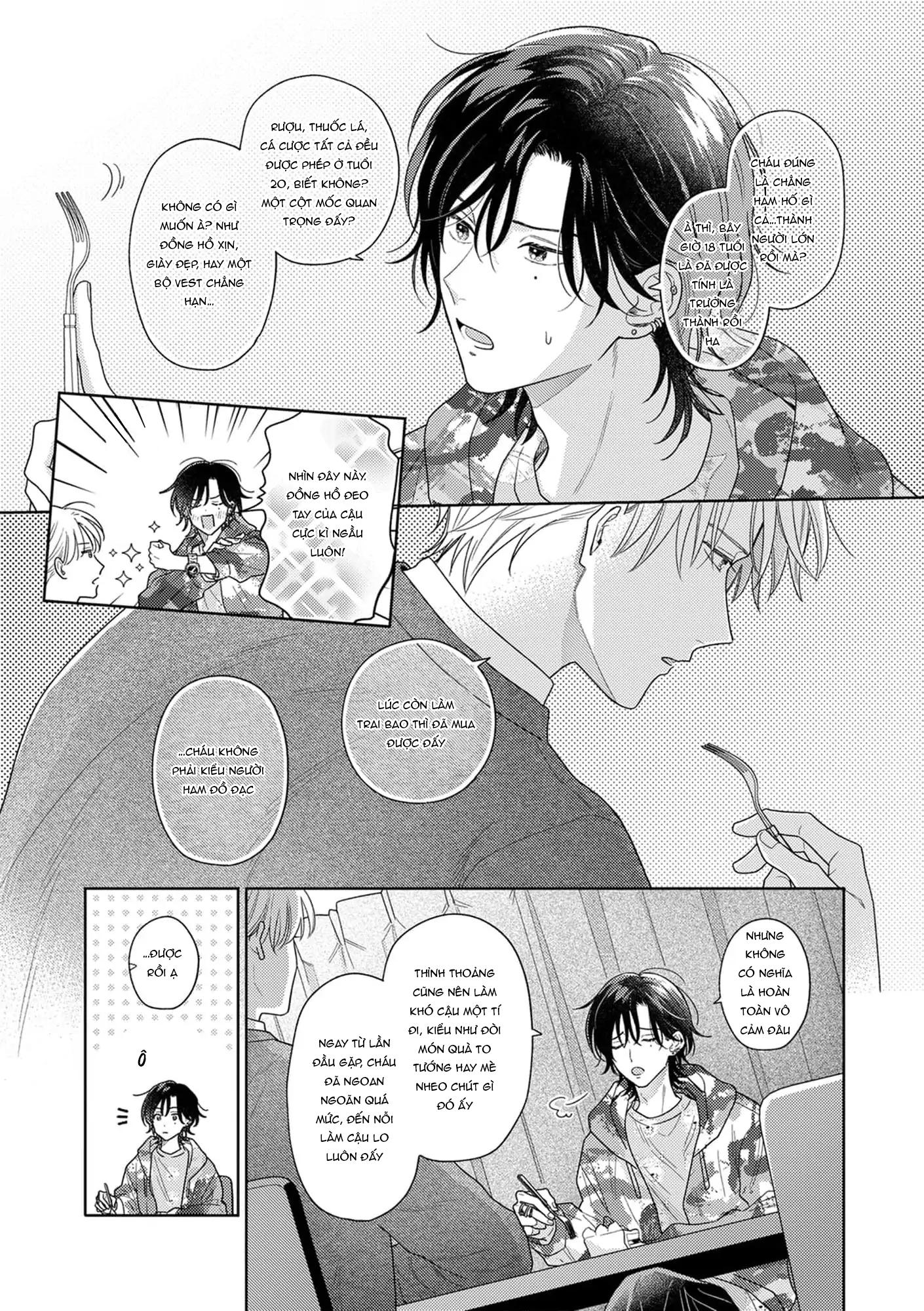 Oneshot Nhẹ Nhàng Tình Cảm Dành Cho Đàn Ông Có Thai Và Đang Cho Con Bú Chapter 1 - Trang 2