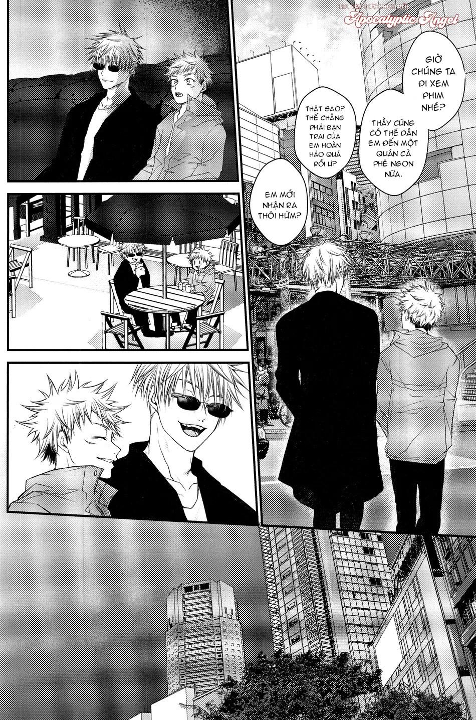ONESHOT VÀ DOU THEO ĐỀ CỬ Chapter 16.6 GojoYuuji - Trang 2
