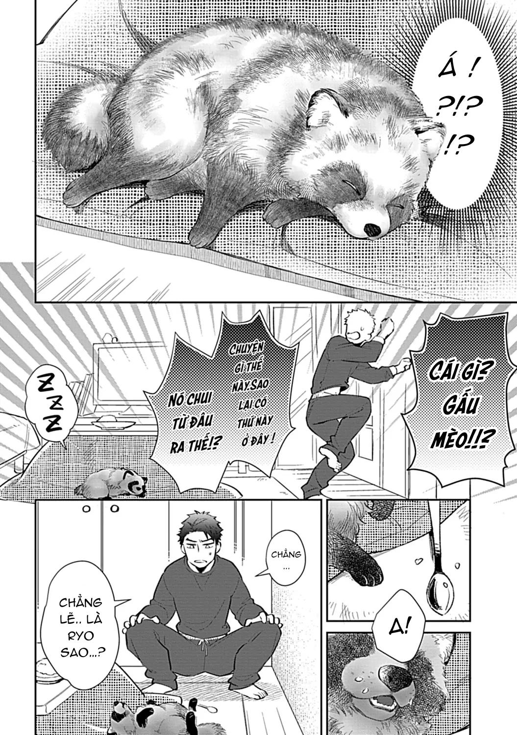 Trở Thành Một Gia Đình Cùng Hai Anh Em Tanuki Chapter 1 - Trang 2
