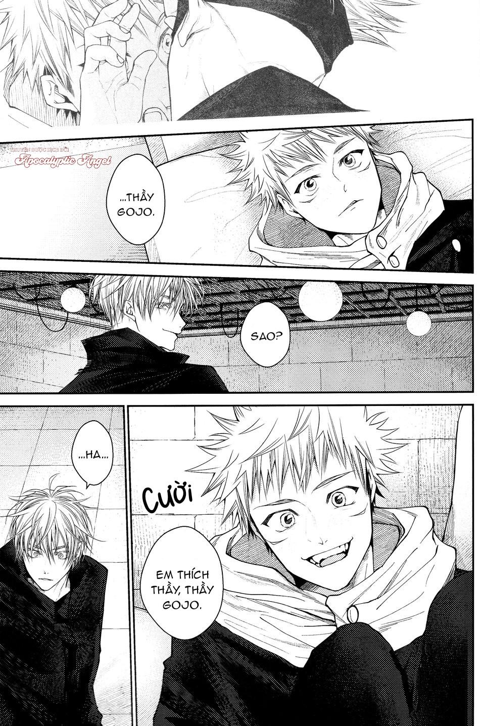 ONESHOT VÀ DOU THEO ĐỀ CỬ Chapter 16.5 GojoYuuji - Trang 2