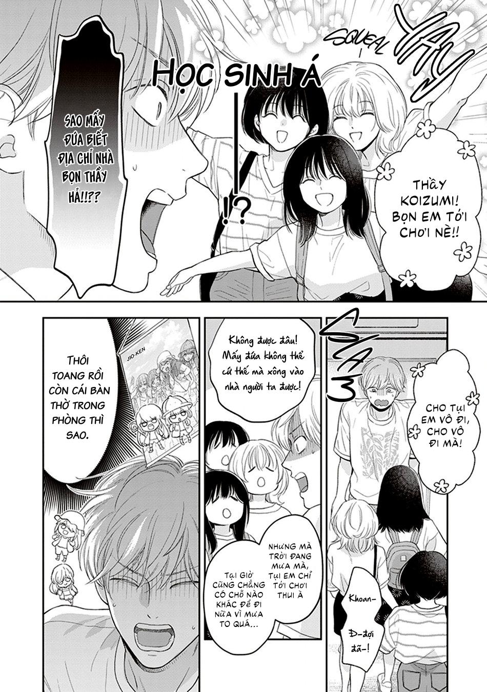 Koizumi-sensei không muốn bị phát hiện Chapter 4 - Trang 2