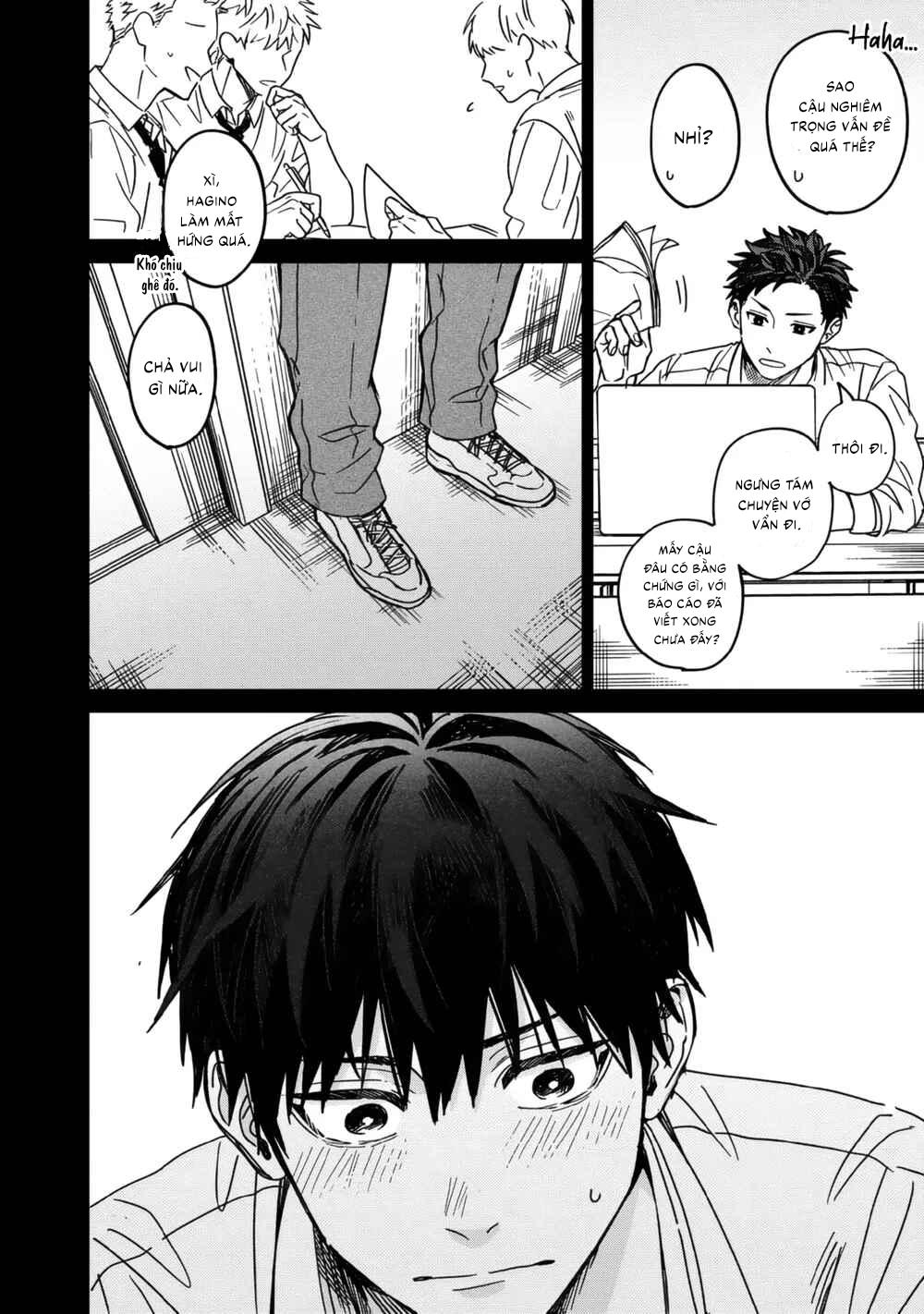Tiền bối Enomoto không ngây thơ như thiên thần Chapter 4 - Trang 2
