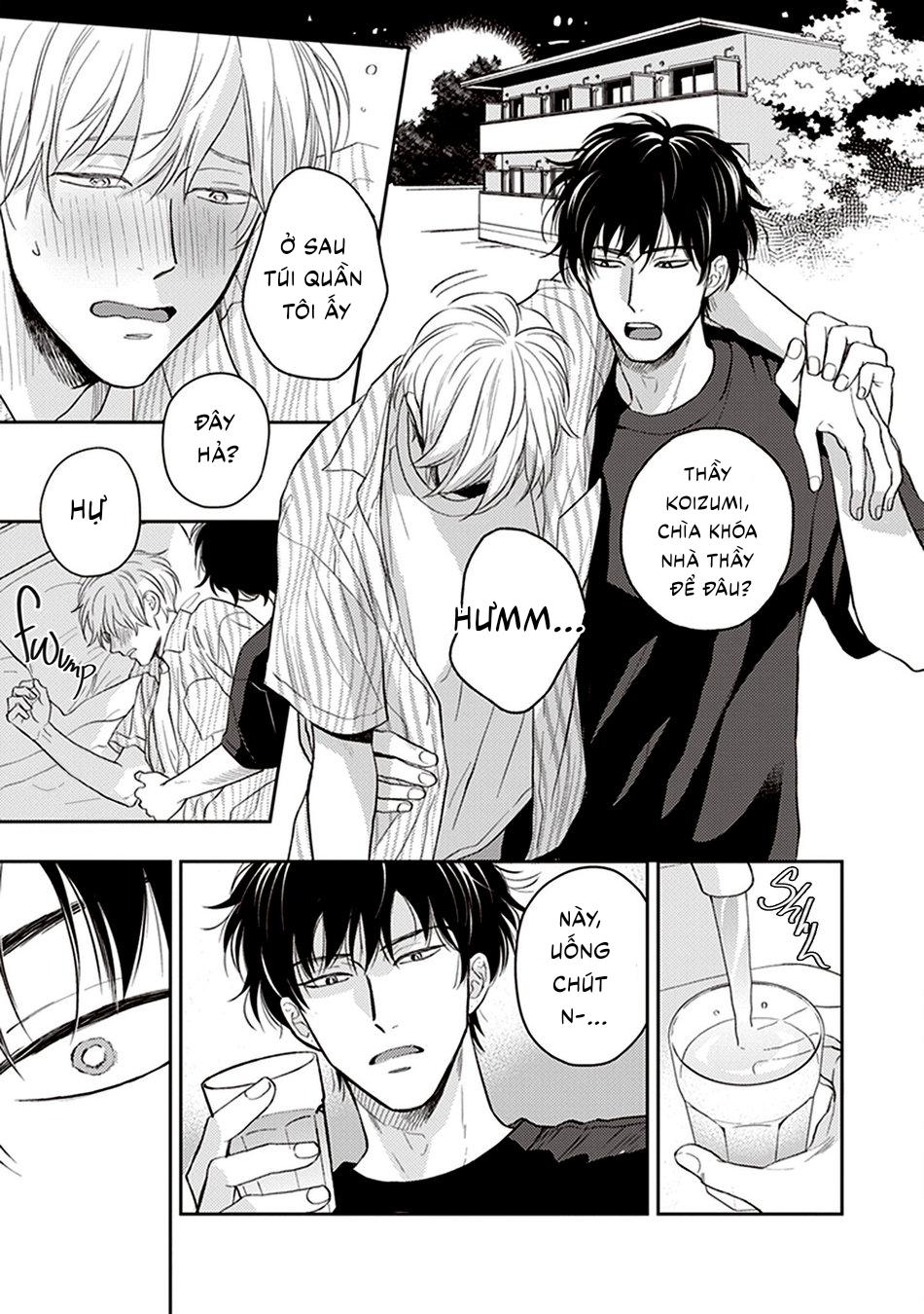 Koizumi-sensei không muốn bị phát hiện Chapter 1 - Trang 2