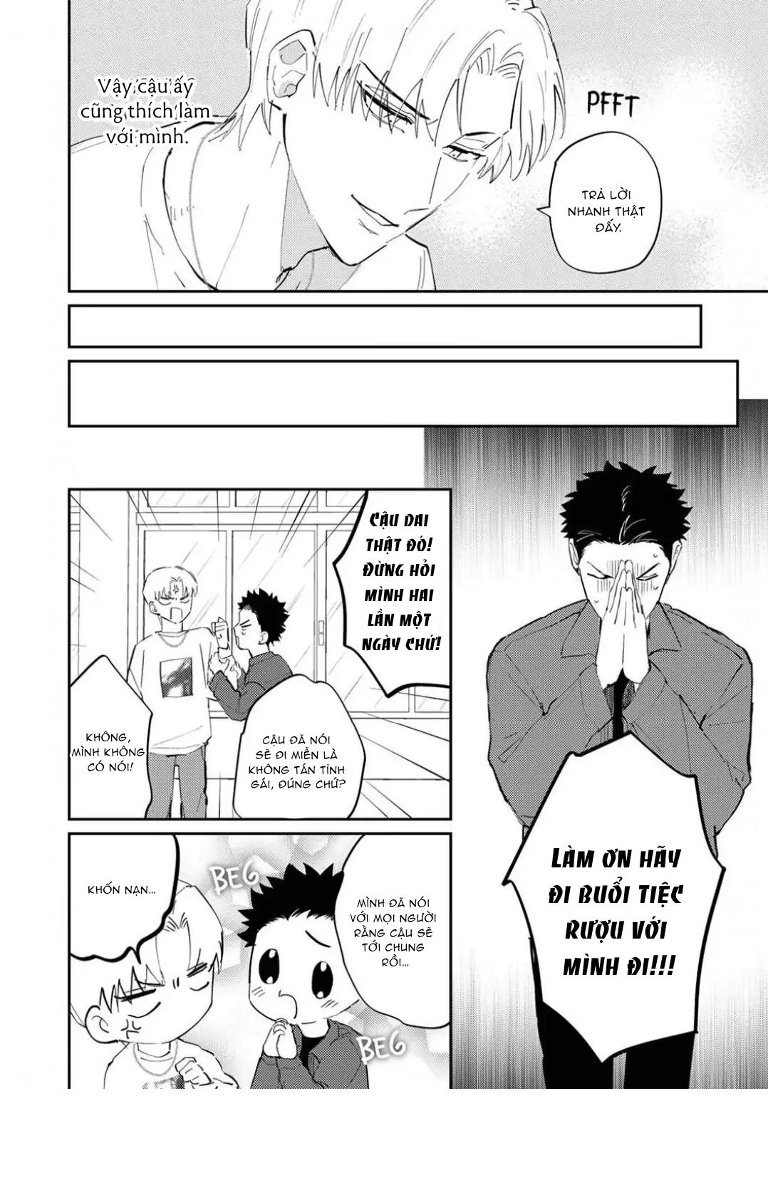 Anh Sinh Viên Thích Mông Bị Tên Biến Thái Vụng Về Mê Hoặc Chapter 3 - Trang 2