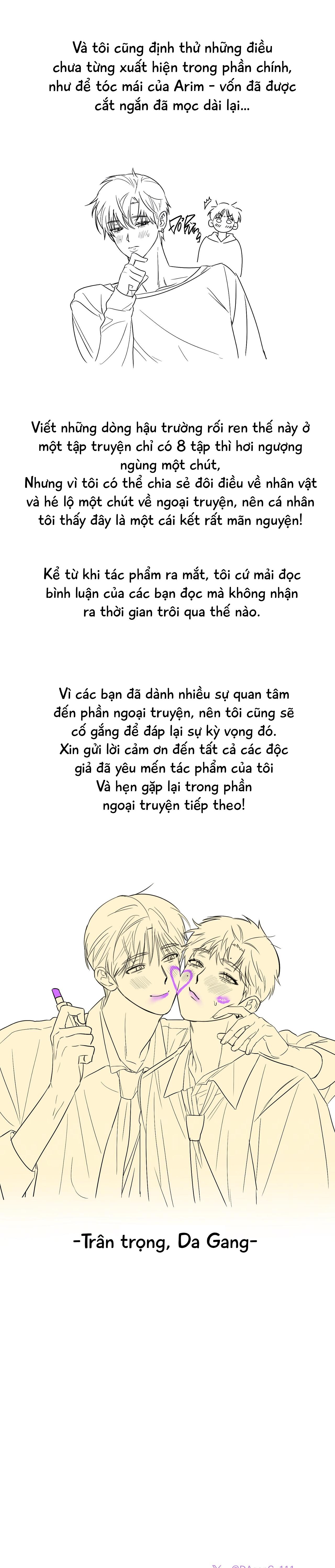 Không Cho Phép Đọc Suy Nghĩ Của Tôi Chapter 8.5 - Trang 2