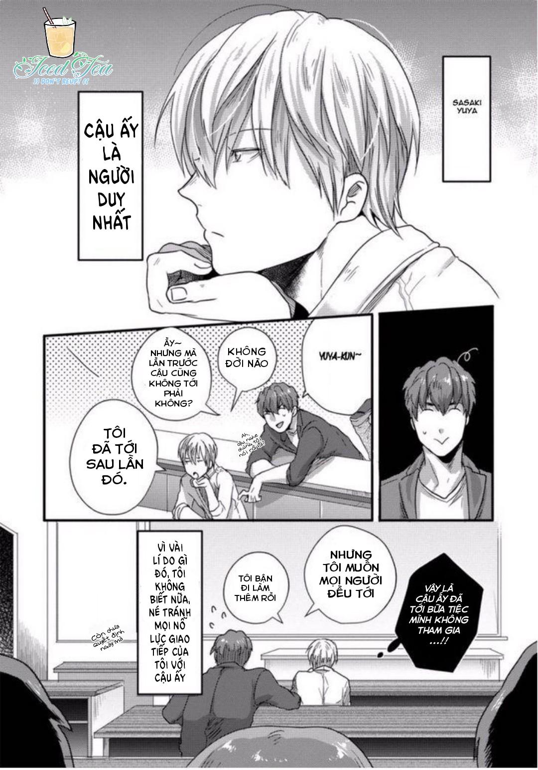 Lý do tôi không còn che giấu bản thân nữa Chapter 1 Oneshot - Trang 2