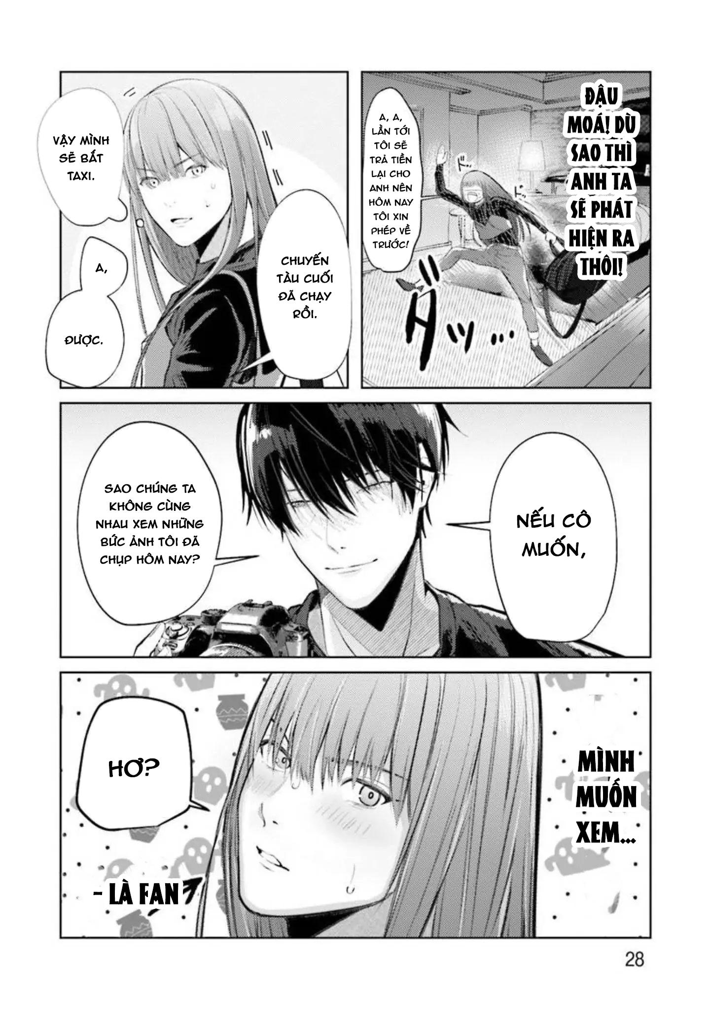 Nếu bị sếp phát hiện ra việc cosplay nữ thì tôi chết chắc Chapter 1 - Trang 3