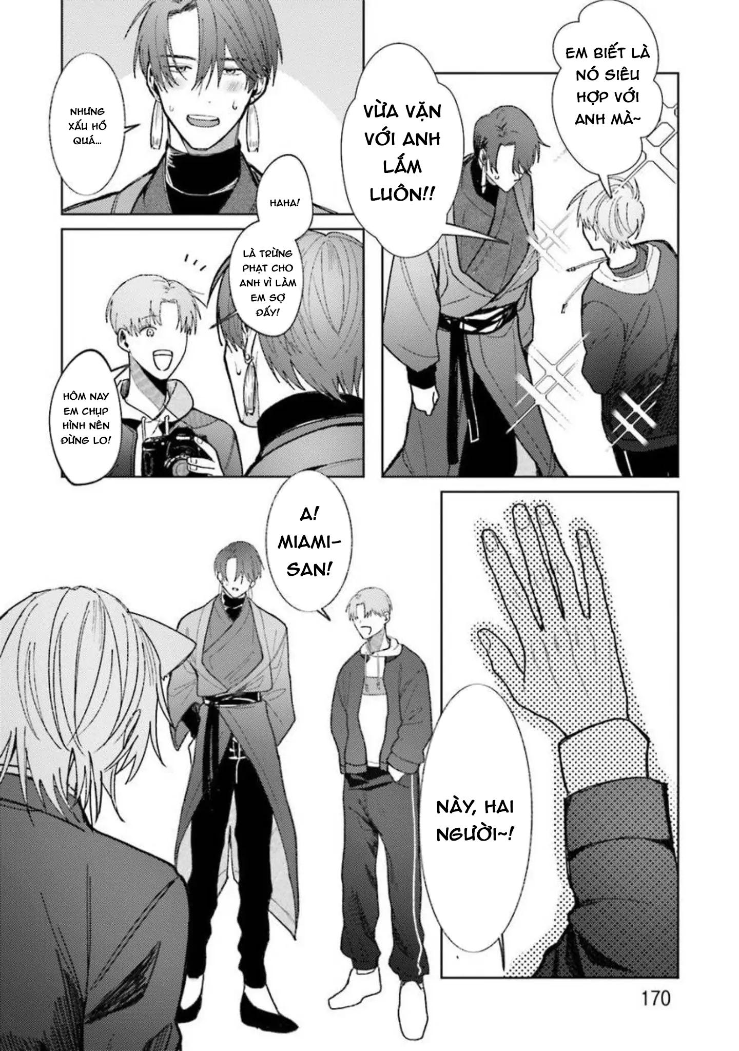 Nếu bị sếp phát hiện ra việc cosplay nữ thì tôi chết chắc Chapter 5 - Trang 2