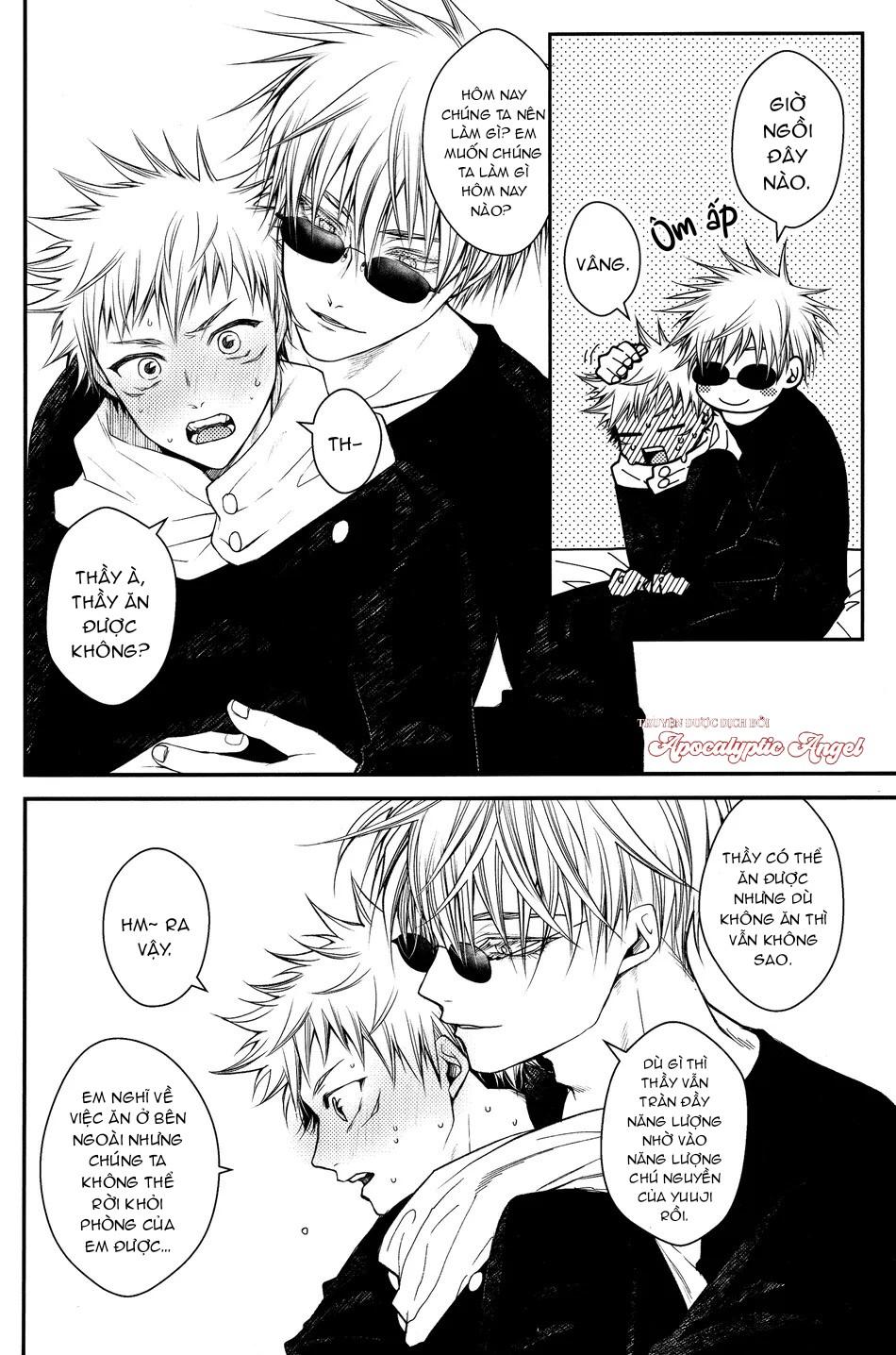 ONESHOT VÀ DOU THEO ĐỀ CỬ Chapter 16.6 GojoYuuji - Trang 2