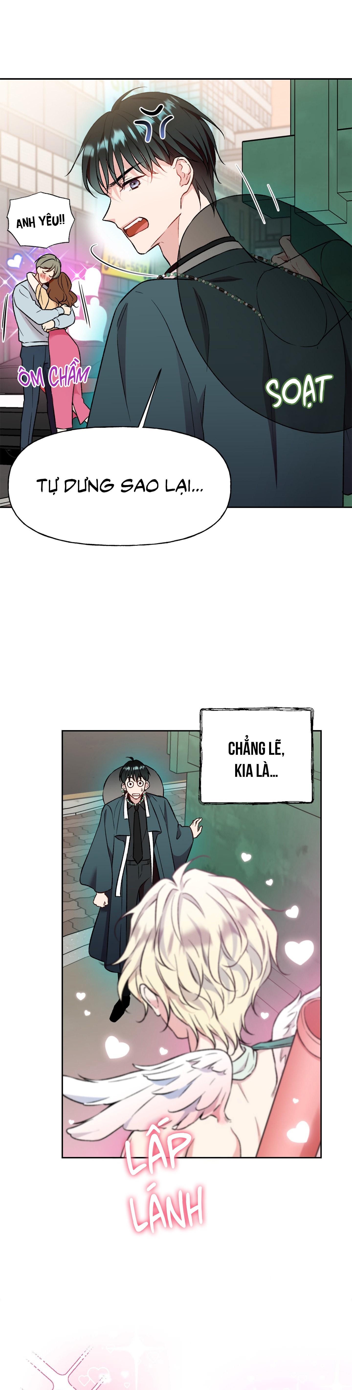 Thần chết muốn trở thành thần tình yêu! Chapter 1 - Trang 2