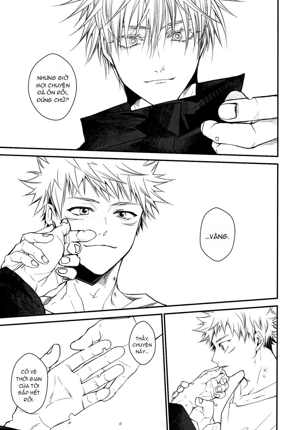 ONESHOT VÀ DOU THEO ĐỀ CỬ Chapter 16.6 GojoYuuji - Trang 2