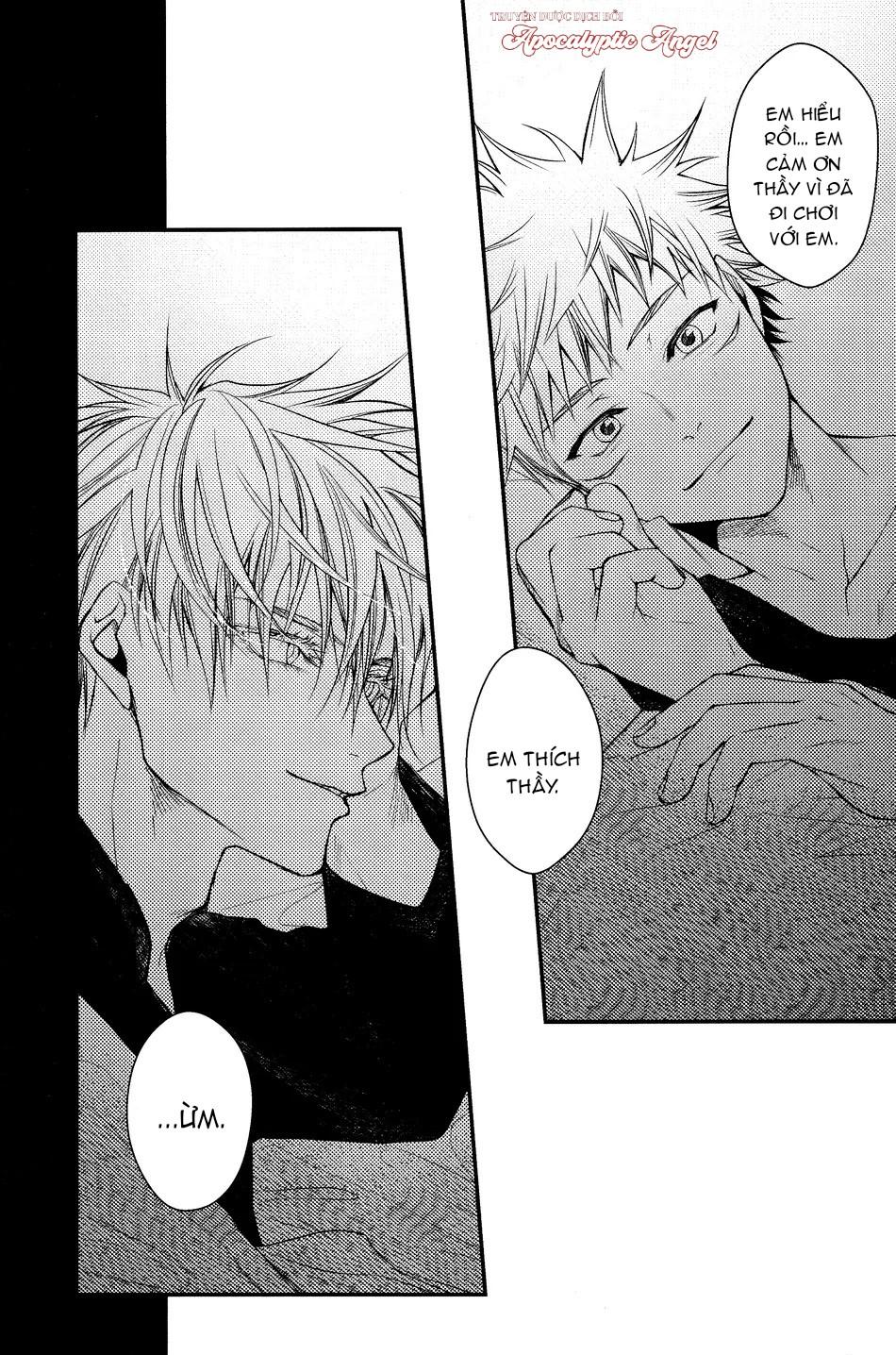 ONESHOT VÀ DOU THEO ĐỀ CỬ Chapter 16.6 GojoYuuji - Trang 2