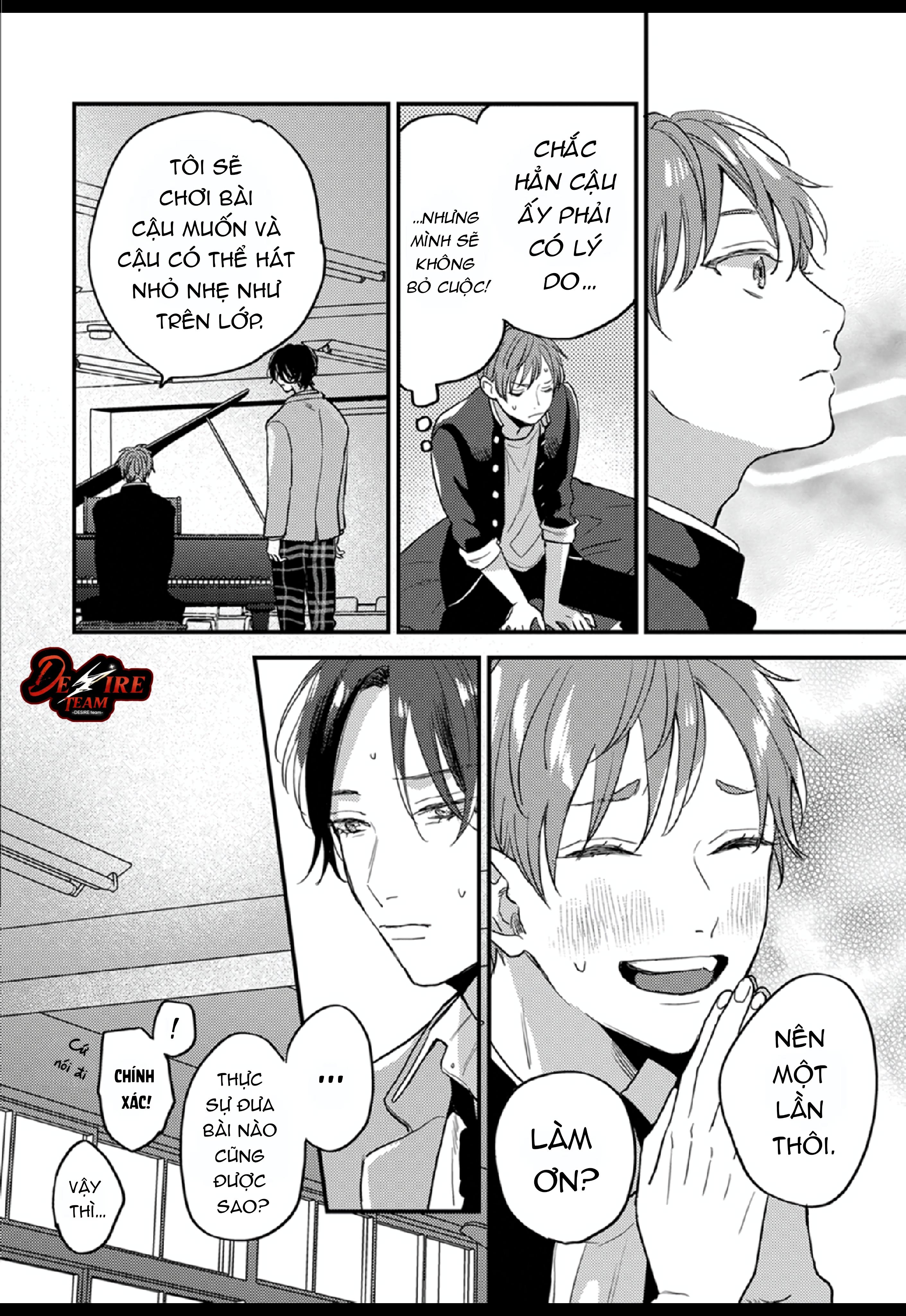 Âm thanh 100dB tràn đầy cảm xúc gửi đến cậu Chapter 1 - Trang 2