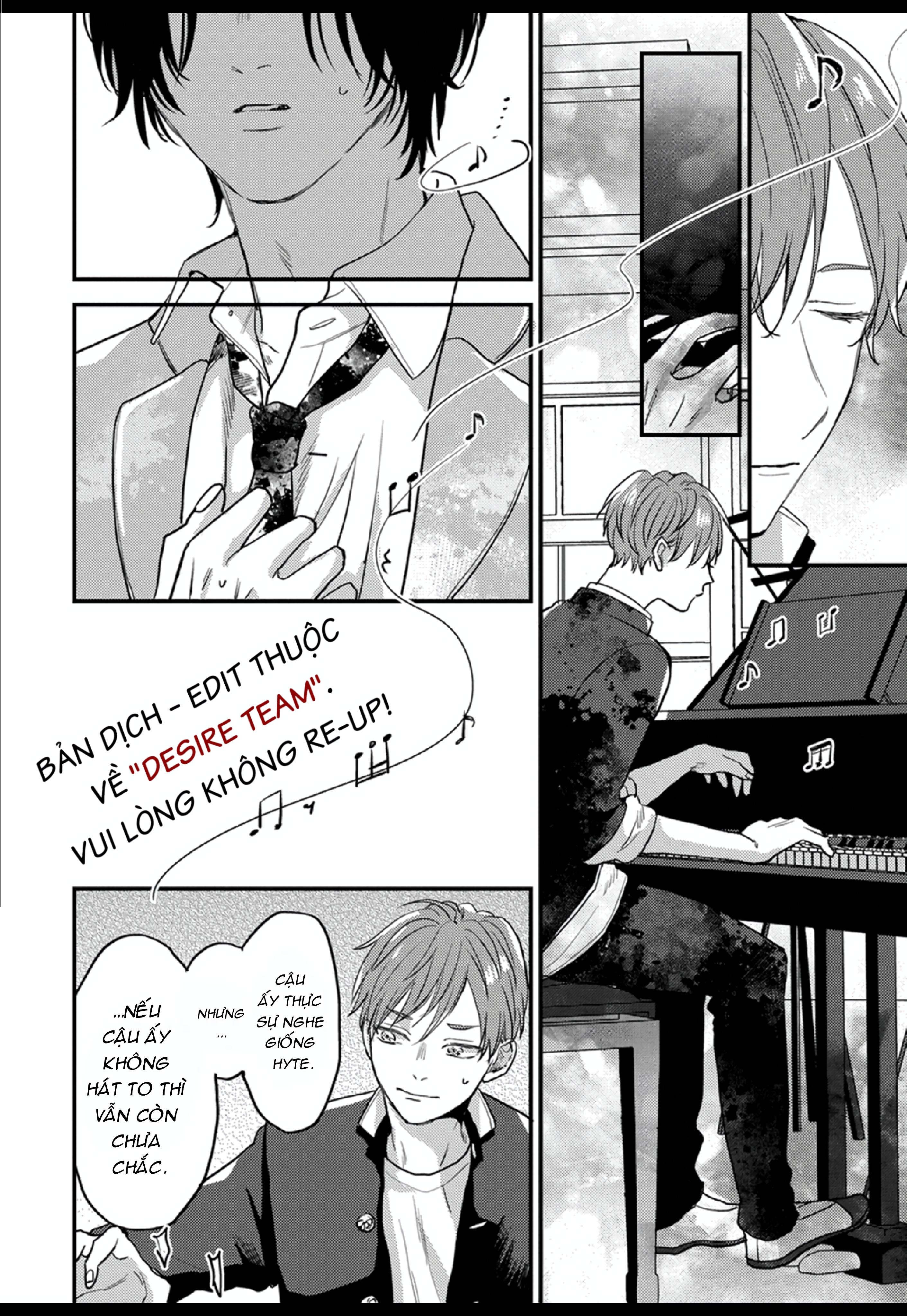 Âm thanh 100dB tràn đầy cảm xúc gửi đến cậu Chapter 1 - Trang 2