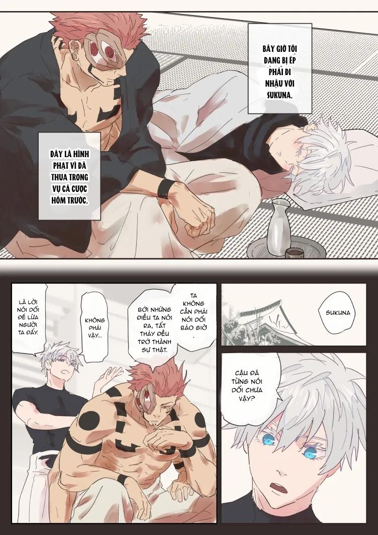 ONESHOT COI LÀ NỨNG Chapter 312 Sukuna x Gojo - Trang 2