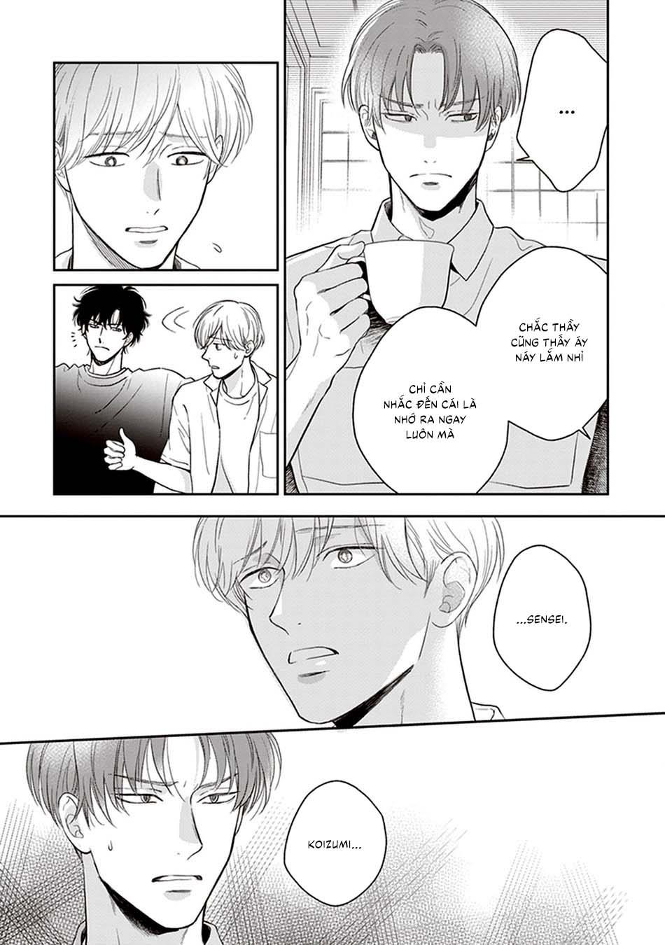 Koizumi-sensei không muốn bị phát hiện Chapter 6 - Trang 2