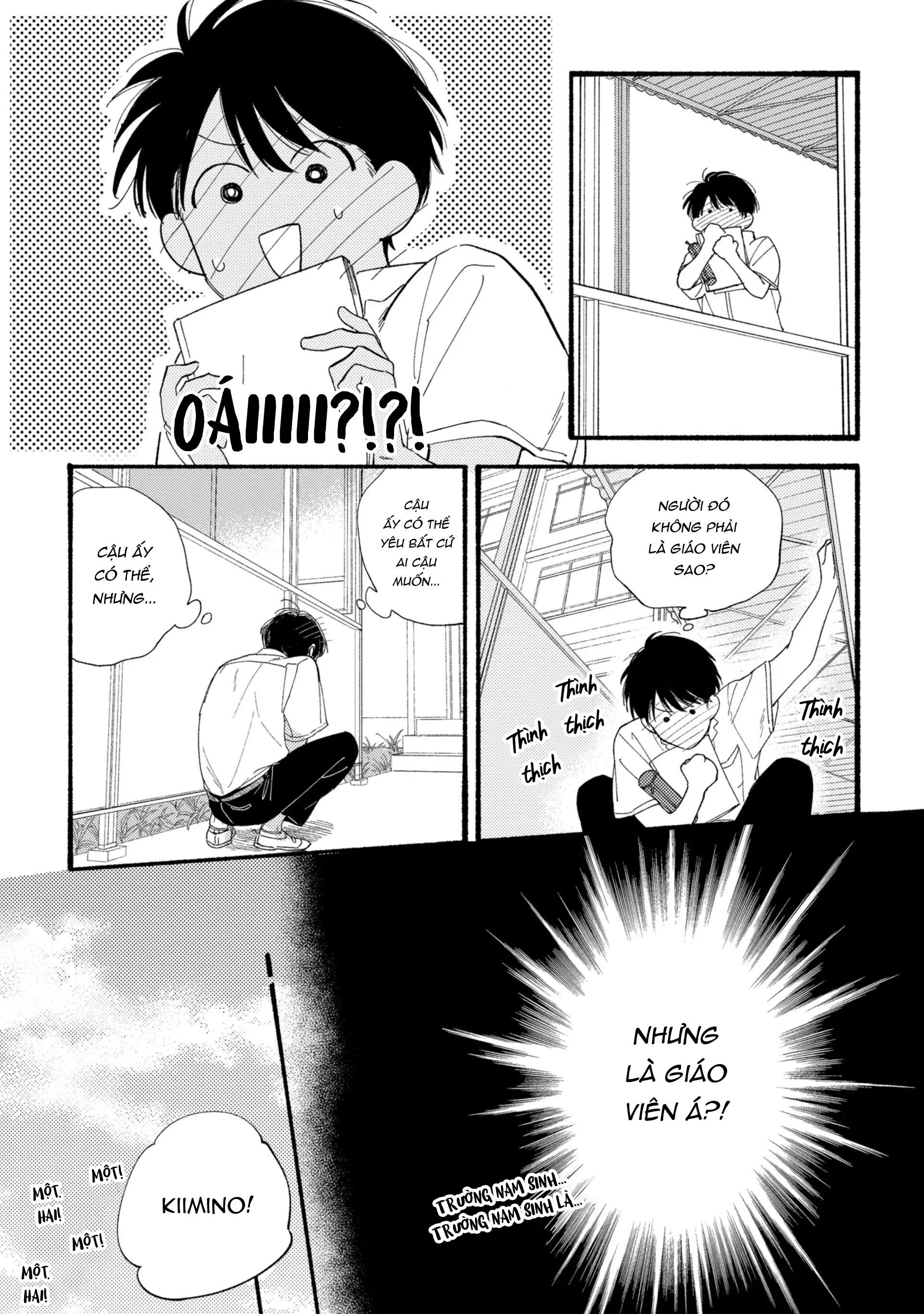 Thì Ra Mùa Xuân Hoa Nở Là Vì Em Chapter 1 - Trang 2