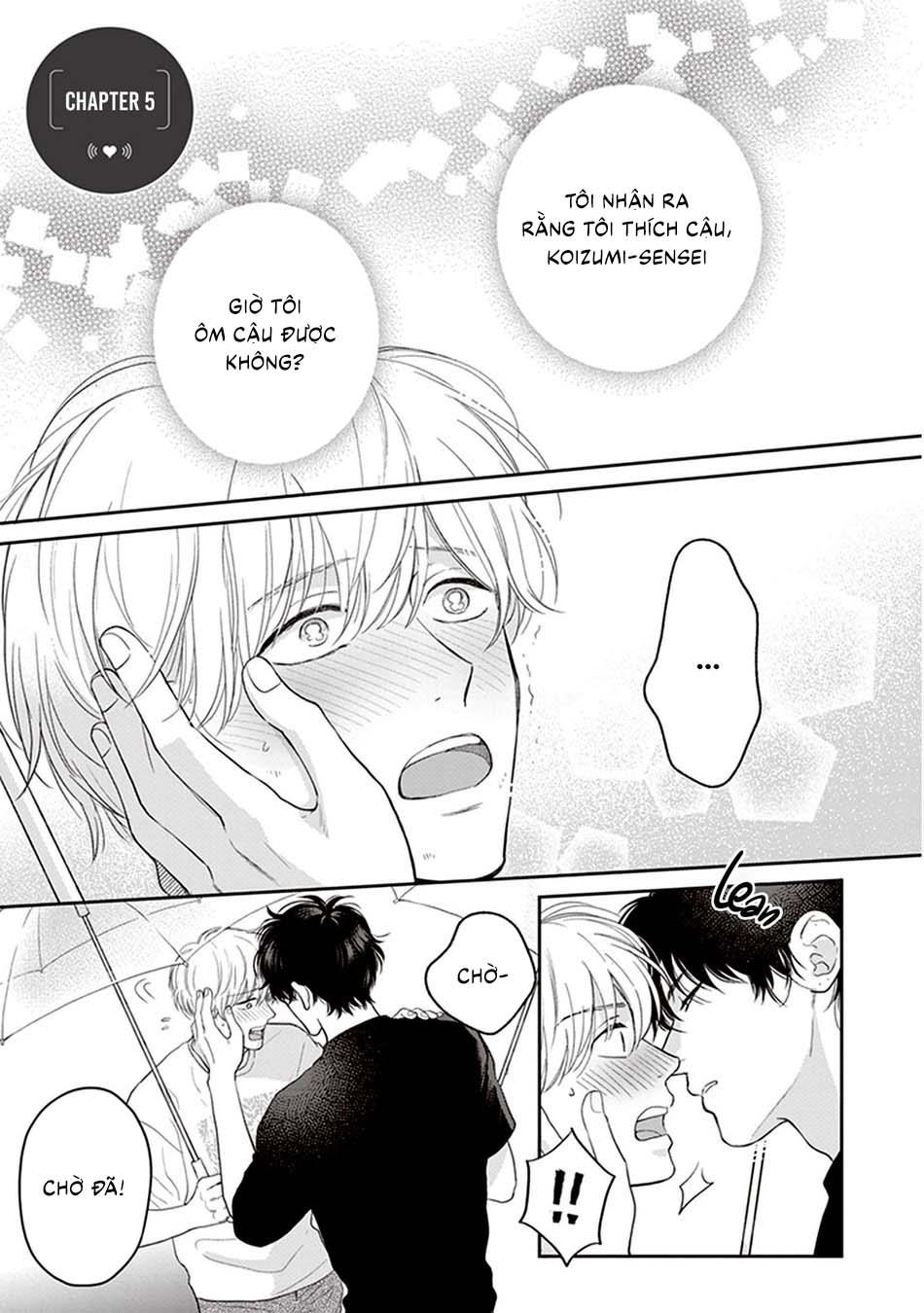 Koizumi-sensei không muốn bị phát hiện Chapter 5 - Trang 2