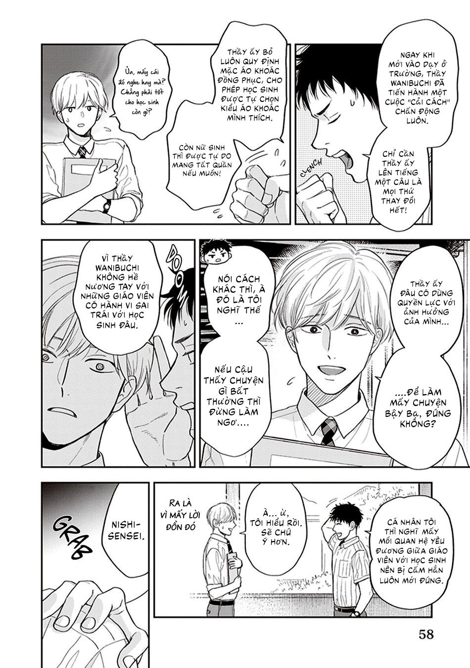 Koizumi-sensei không muốn bị phát hiện Chapter 3 - Trang 2