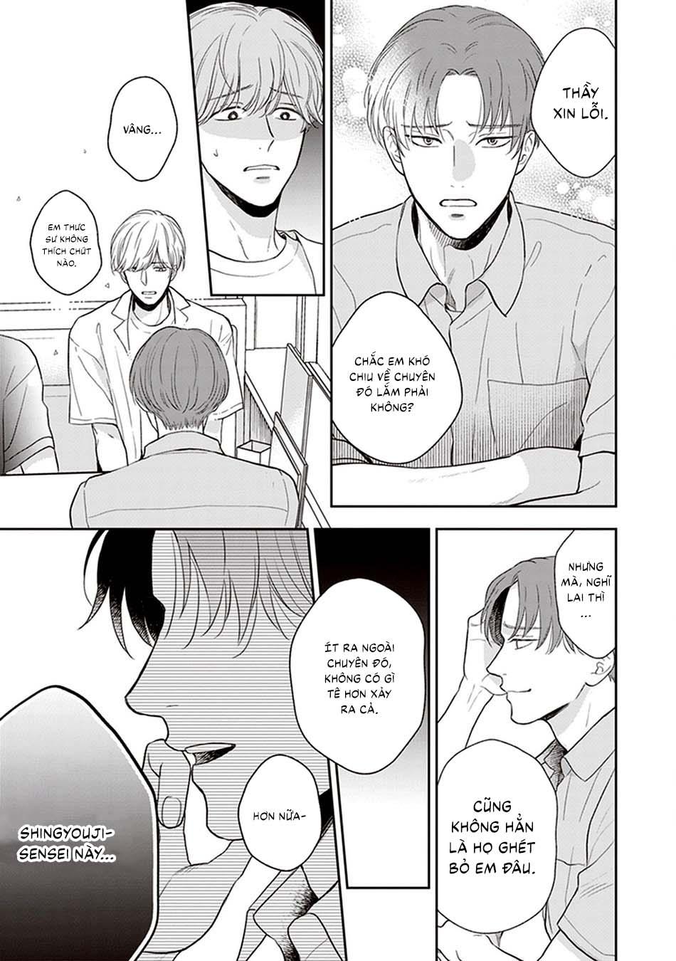 Koizumi-sensei không muốn bị phát hiện Chapter 6 - Trang 2