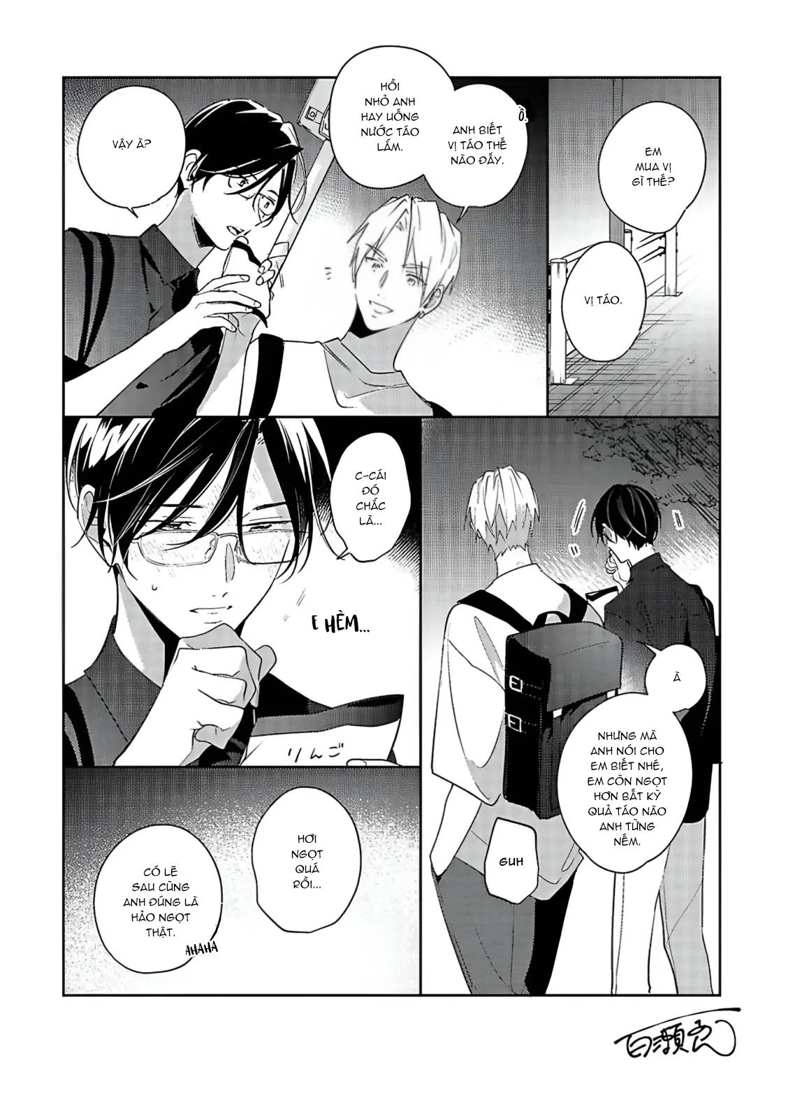 Tình Yêu Bắt Đầu Từ Đầu Lưỡi Chapter 6.5 H - End vol 1 - Trang 2