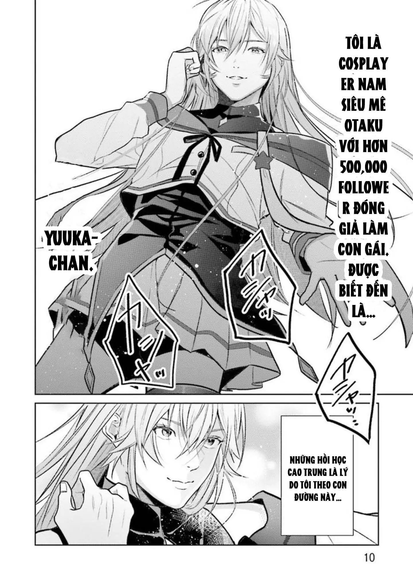 Nếu bị sếp phát hiện ra việc cosplay nữ thì tôi chết chắc Chapter 1 - Trang 3