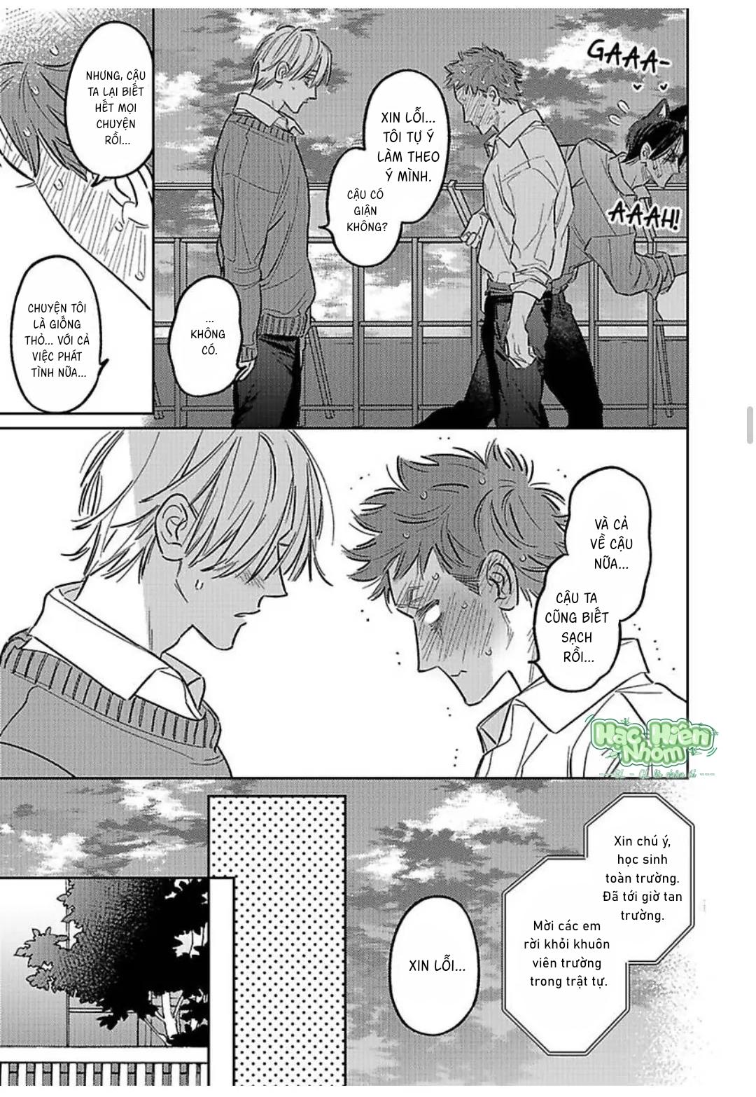 Chàng Thỏ Ngọt Ngào Chapter 4 Hachiennhom - Trang 2