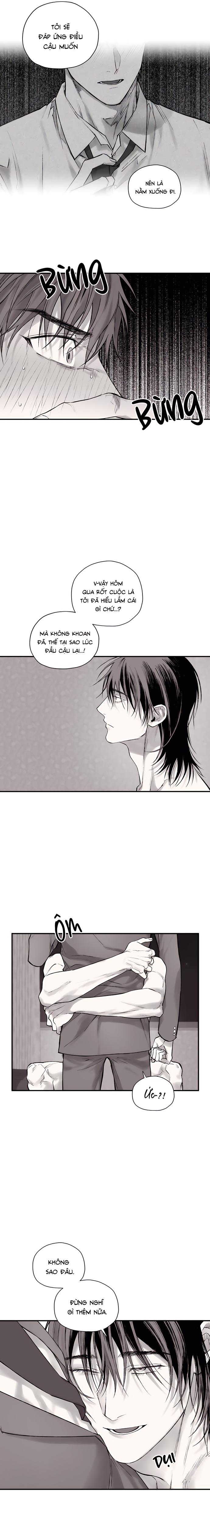 Gã Đàn Ông Dưới Căn Hầm Đang Bị Giam Cầm Trong Phòng Tôi Chapter 6 H+ - Trang 2