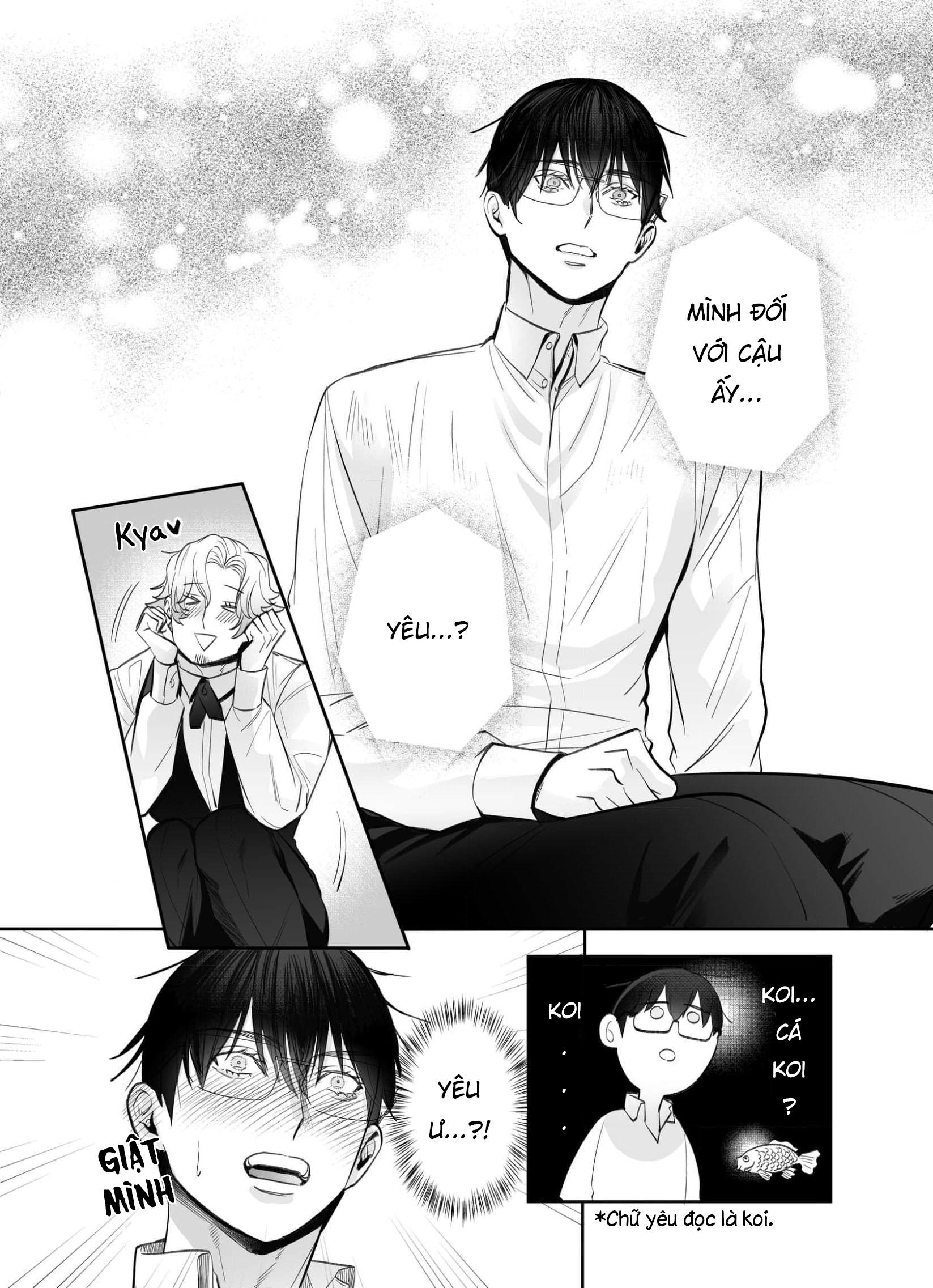 Đừng có nói “Stay” bằng cái giọng cưng chiều đó! Chapter 9 - Trang 2